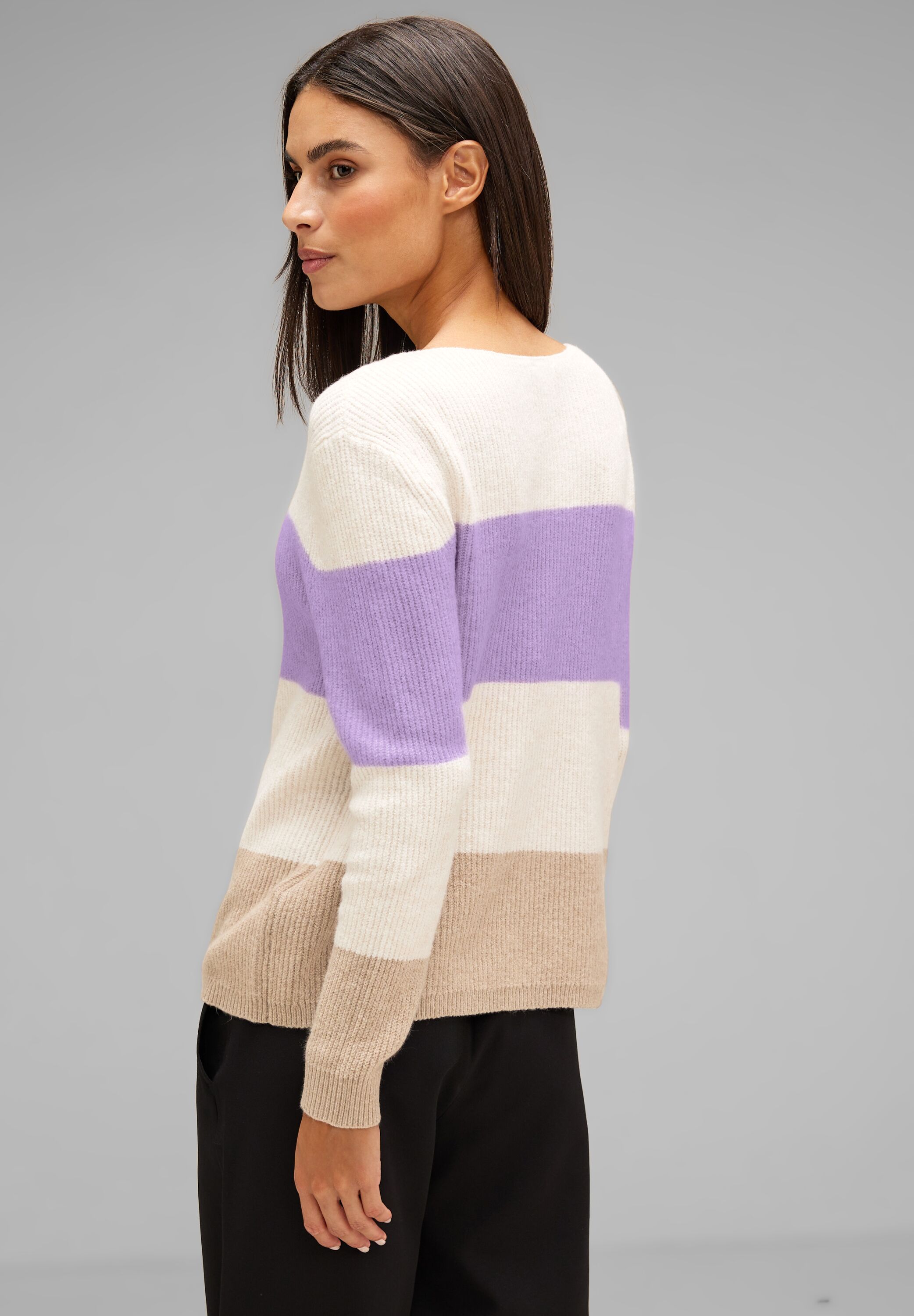 Blockstreifen Pullover