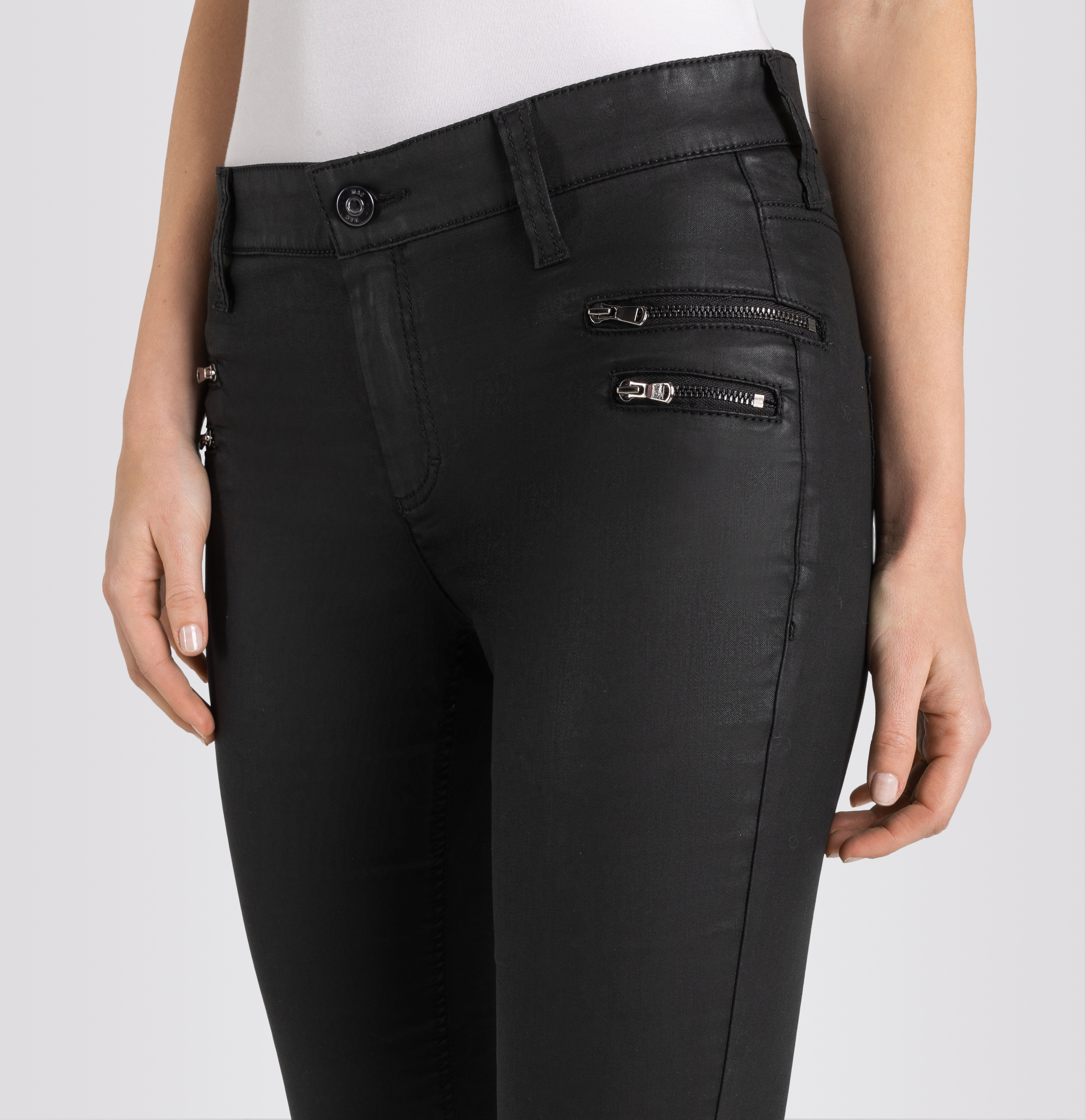 MAC JEANS - SKINNY, Coated cotton tencel MAC JEANS - SKINNY, Coated cotton tencel