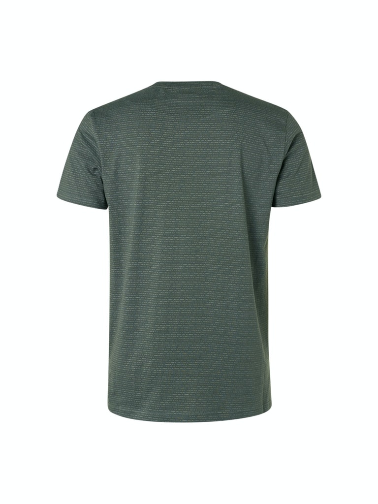 T-Shirt Crewneck 2 Colour Jacquard