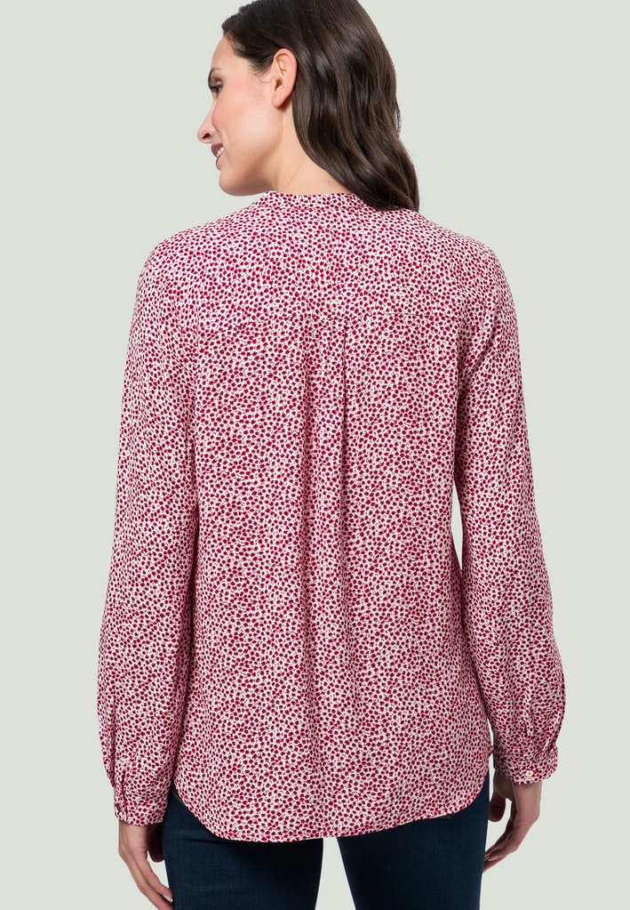 Bluse mit Blumendruck