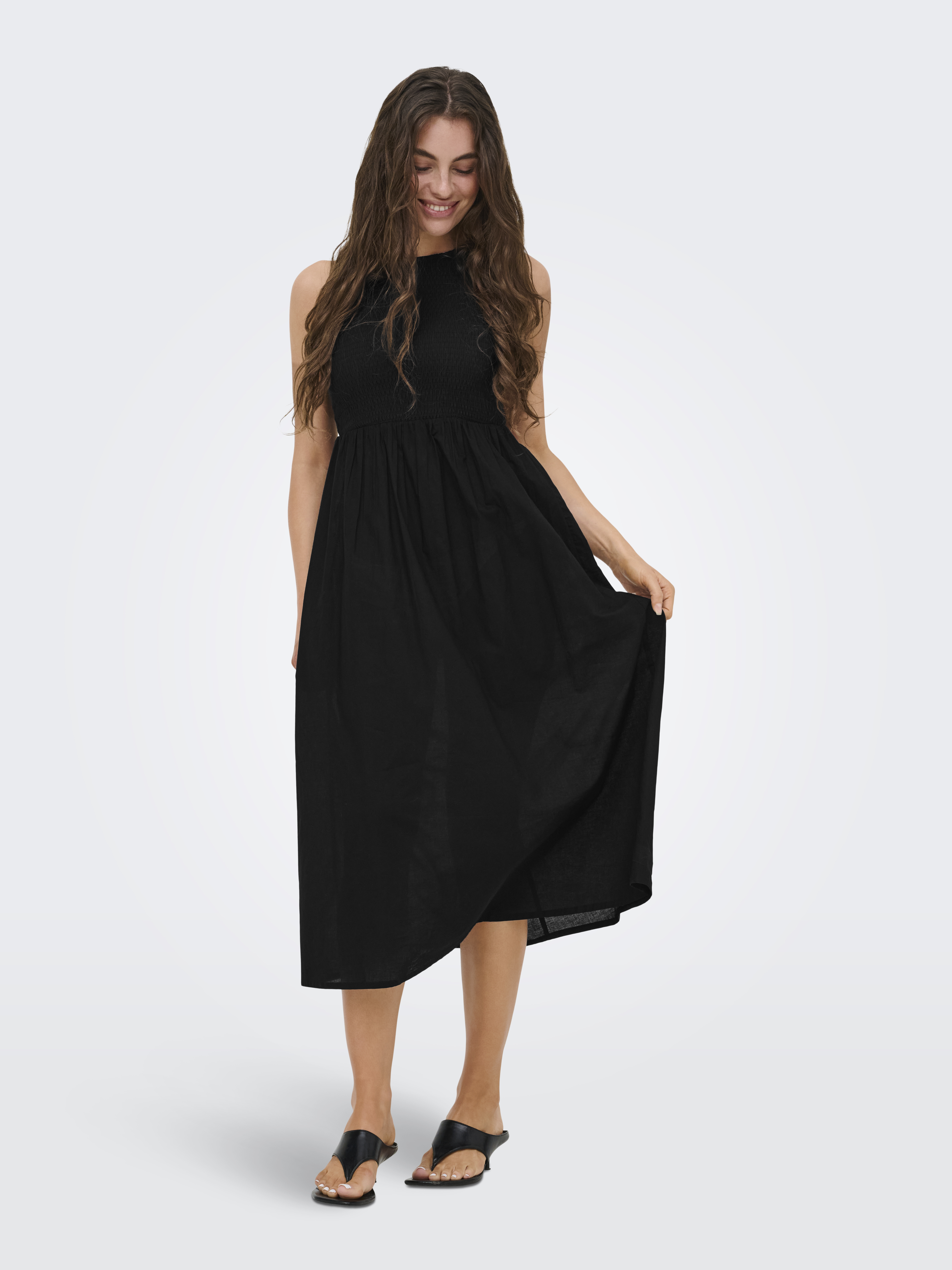 JDYDIEGO S/L SMOCK MIDI DRESS WVN NOOS