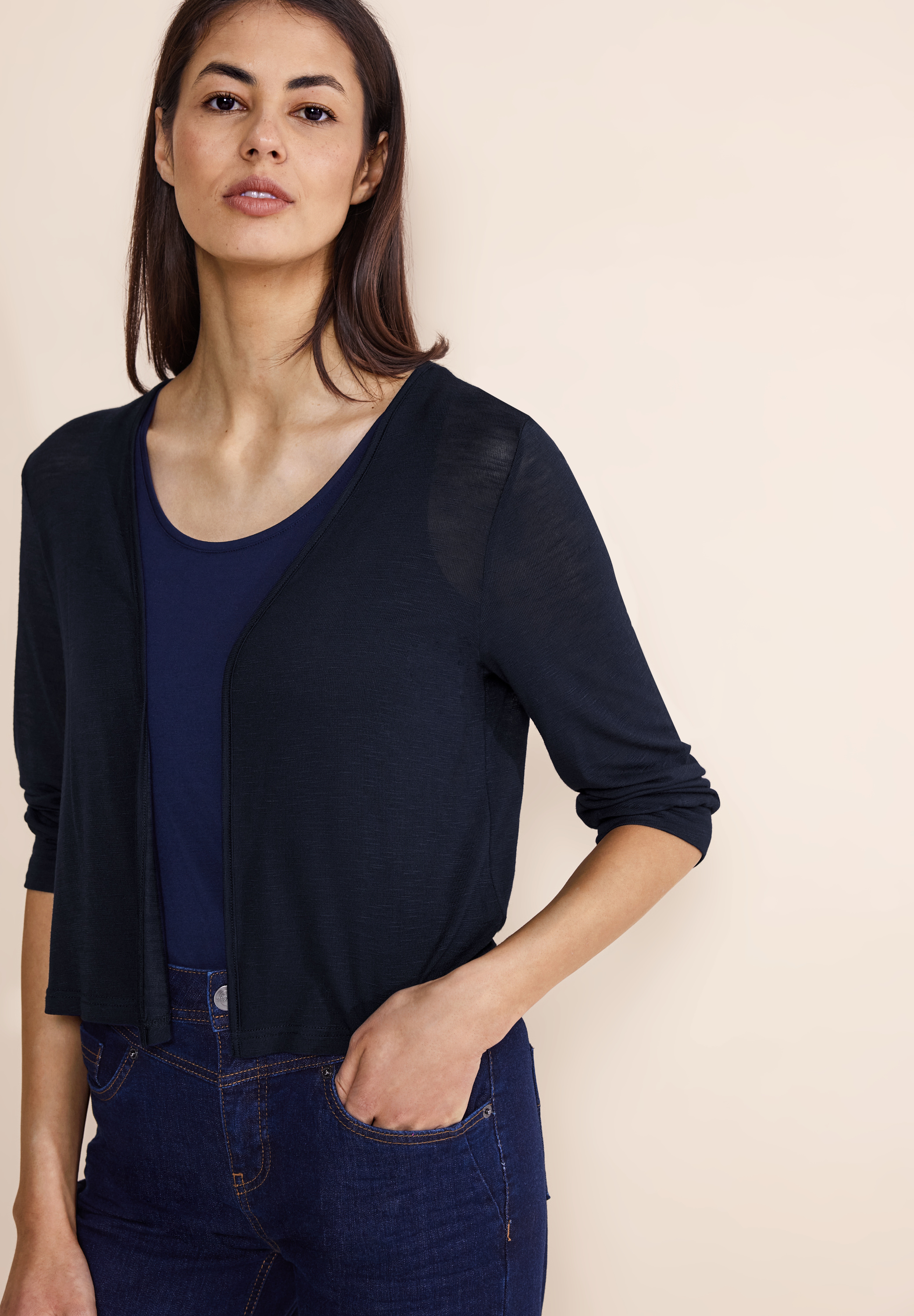 Bolero Strickjacke