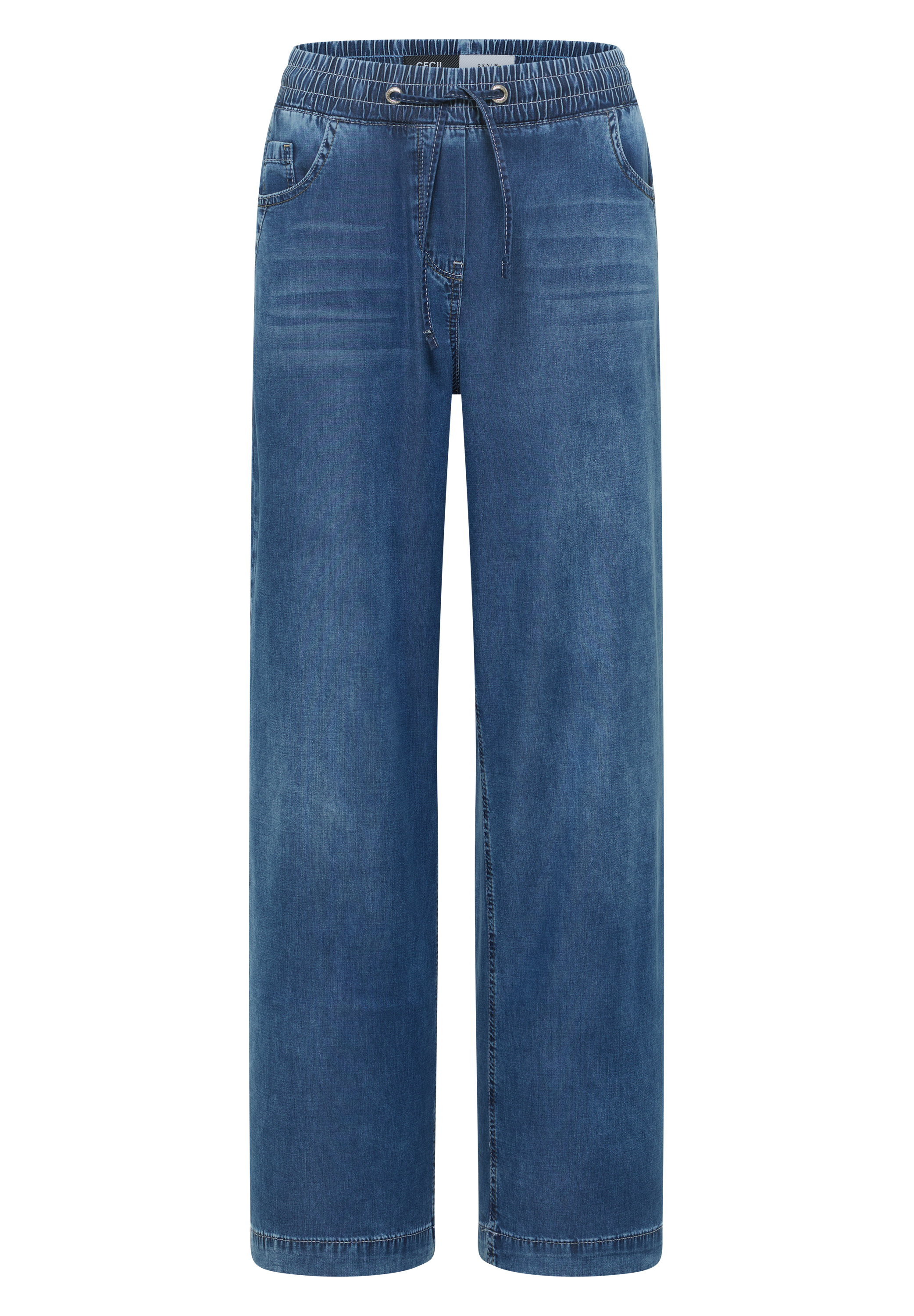 High Waist Wide Leg Jeans im Loose Fit