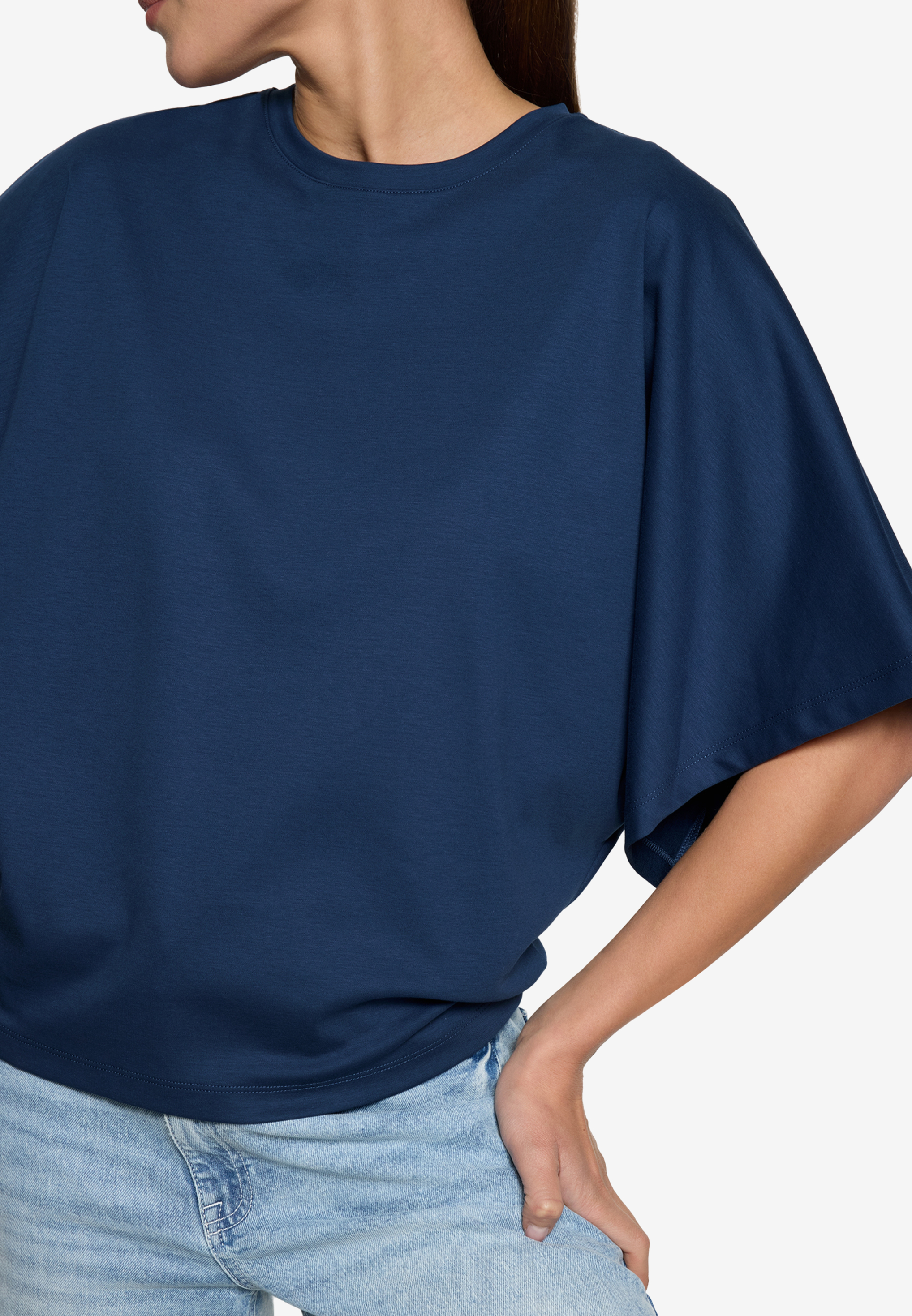 T-Shirt  mit weiten Ärmeln