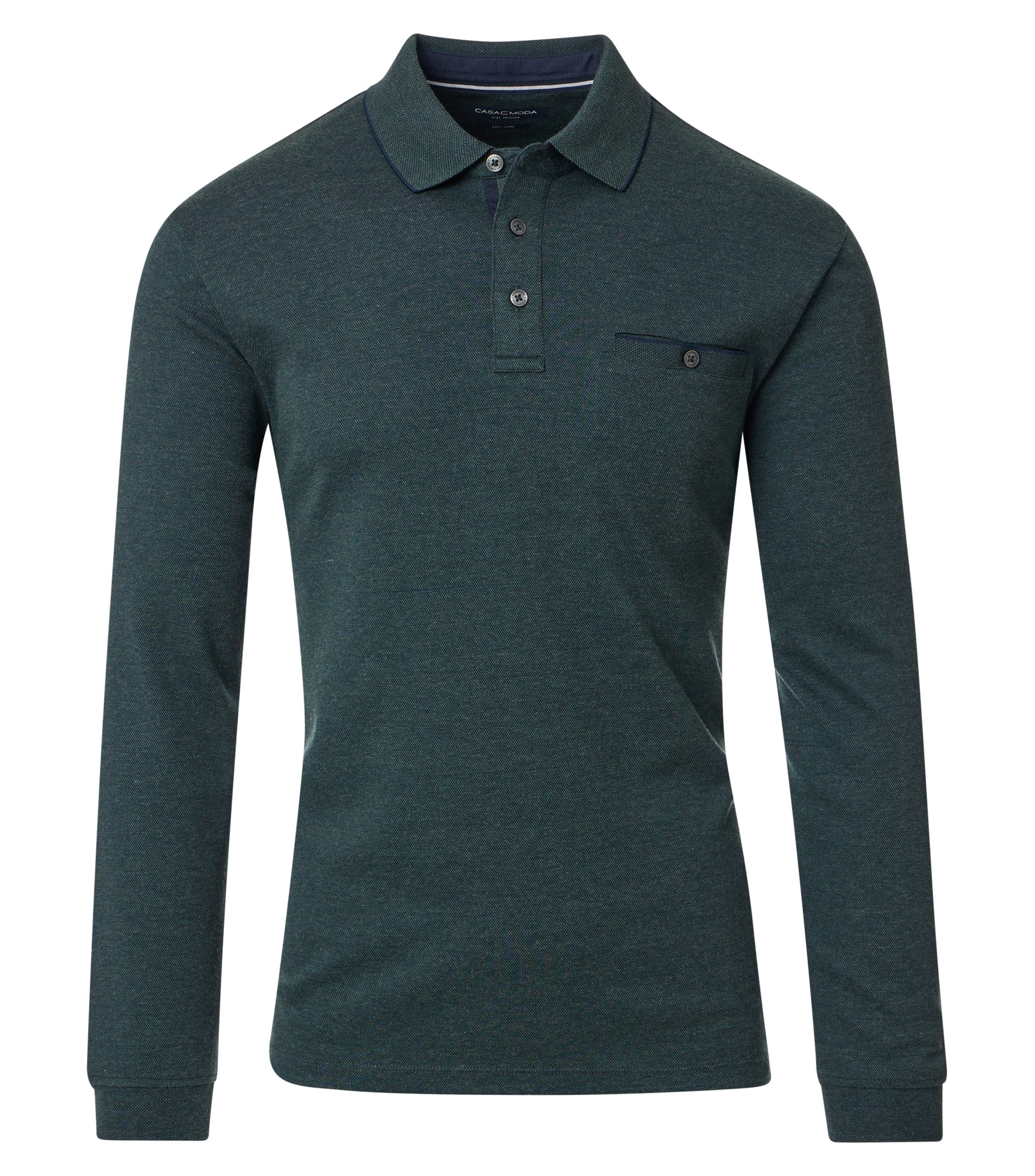 Polo-Shirt Langarm