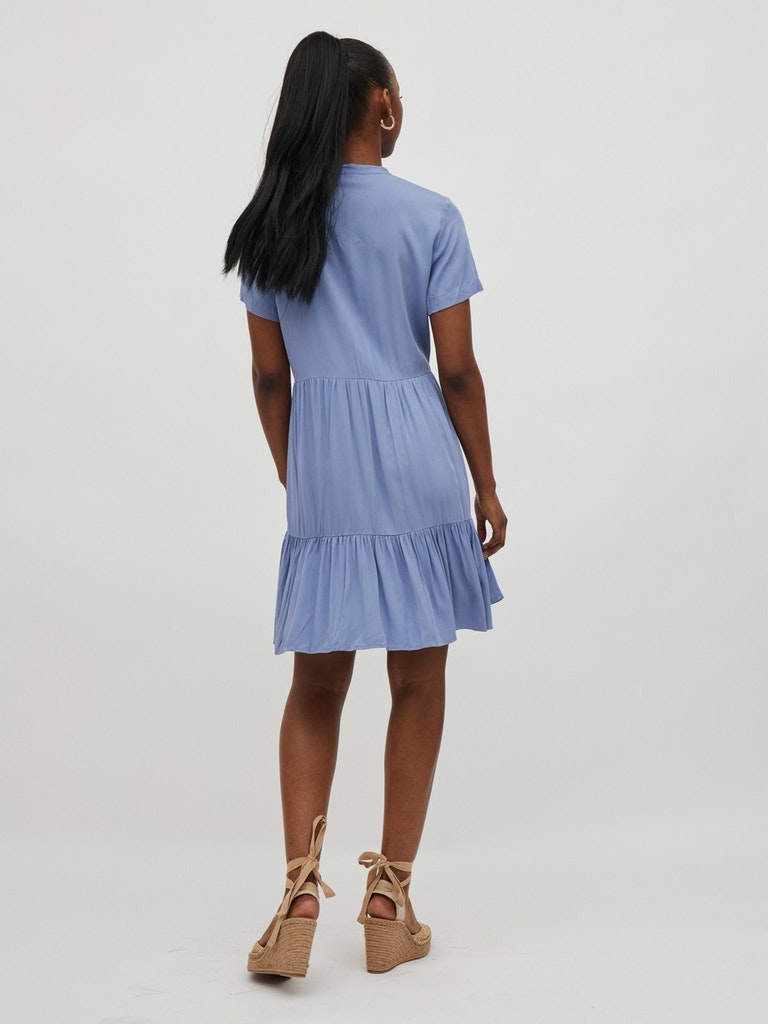 VIMOROSE V-NECK S/S DRESS/SU - NOOS