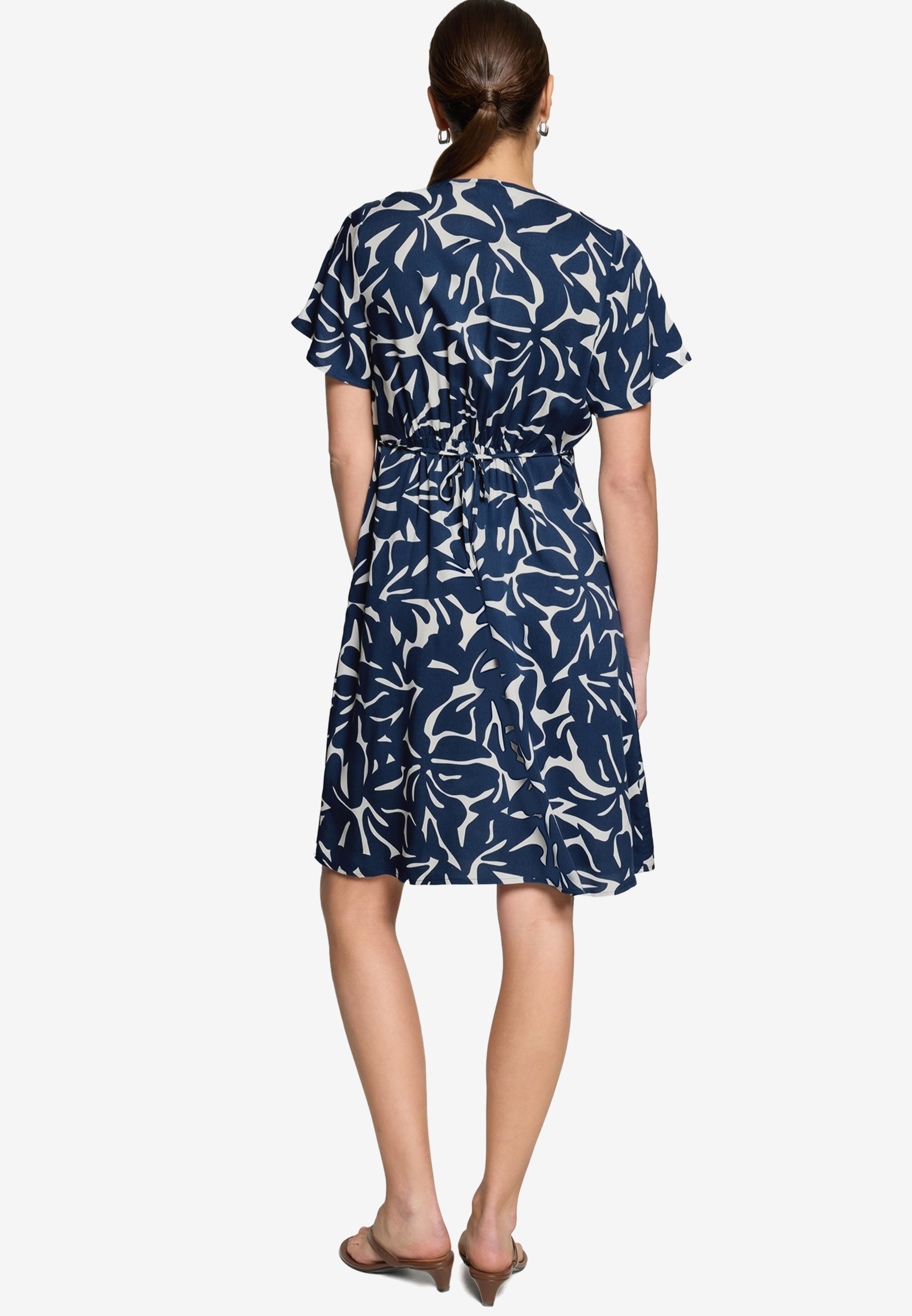 Minikleid  mit Blumenmuster