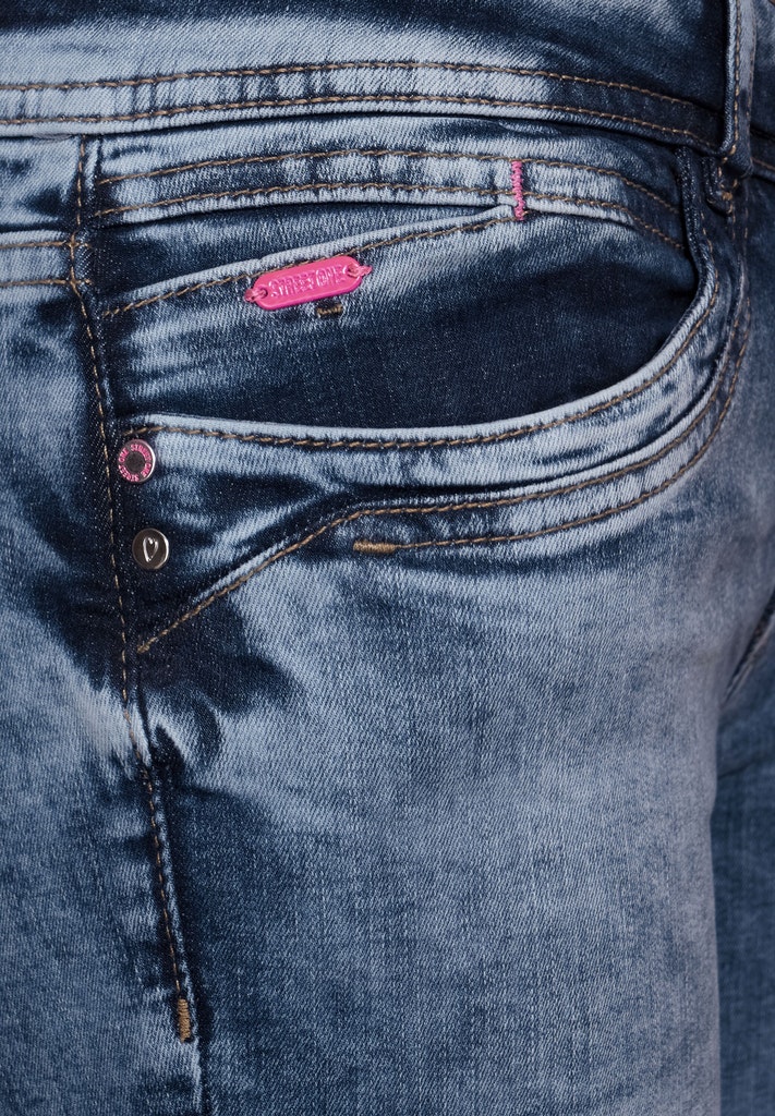 Blaue Casual Fit Jeans