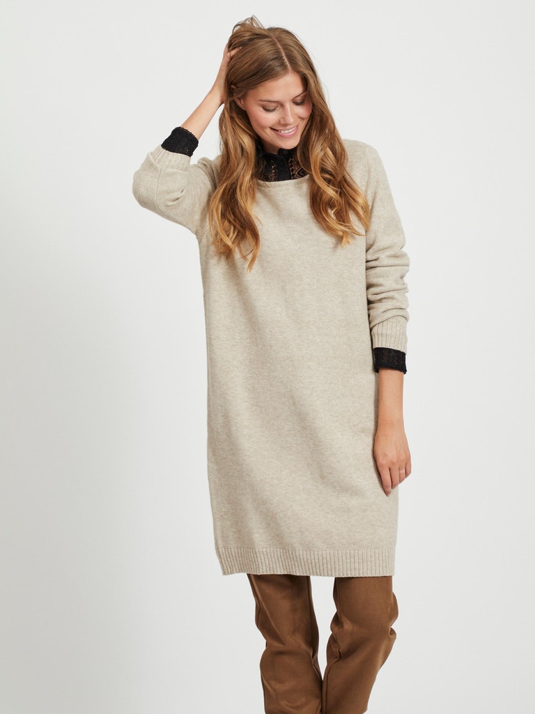 VIRIL L/S KNIT DRESS - NOOS