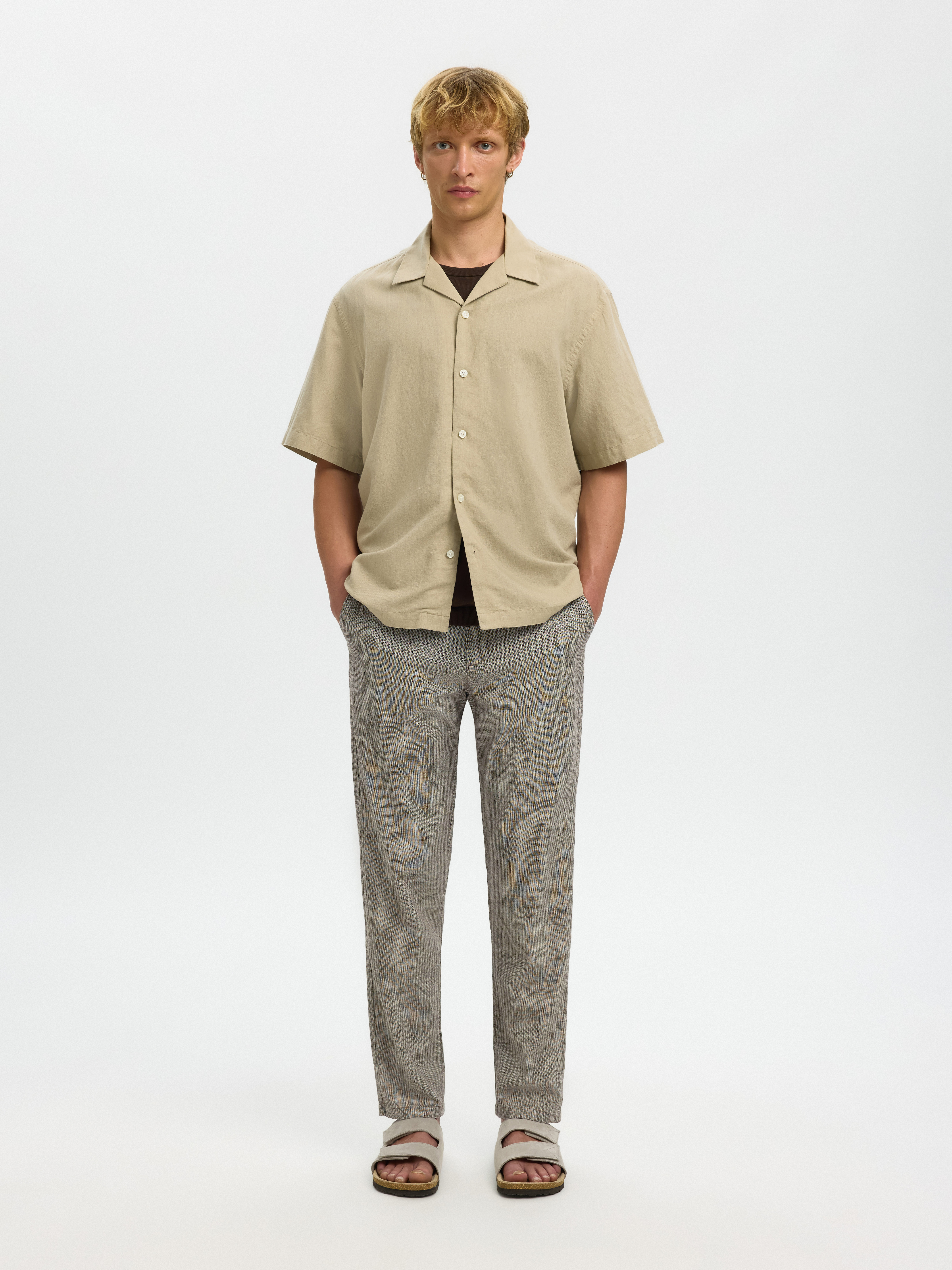 SLH172-SLIMTAPE BRODY LINEN BLD PNT NOOS