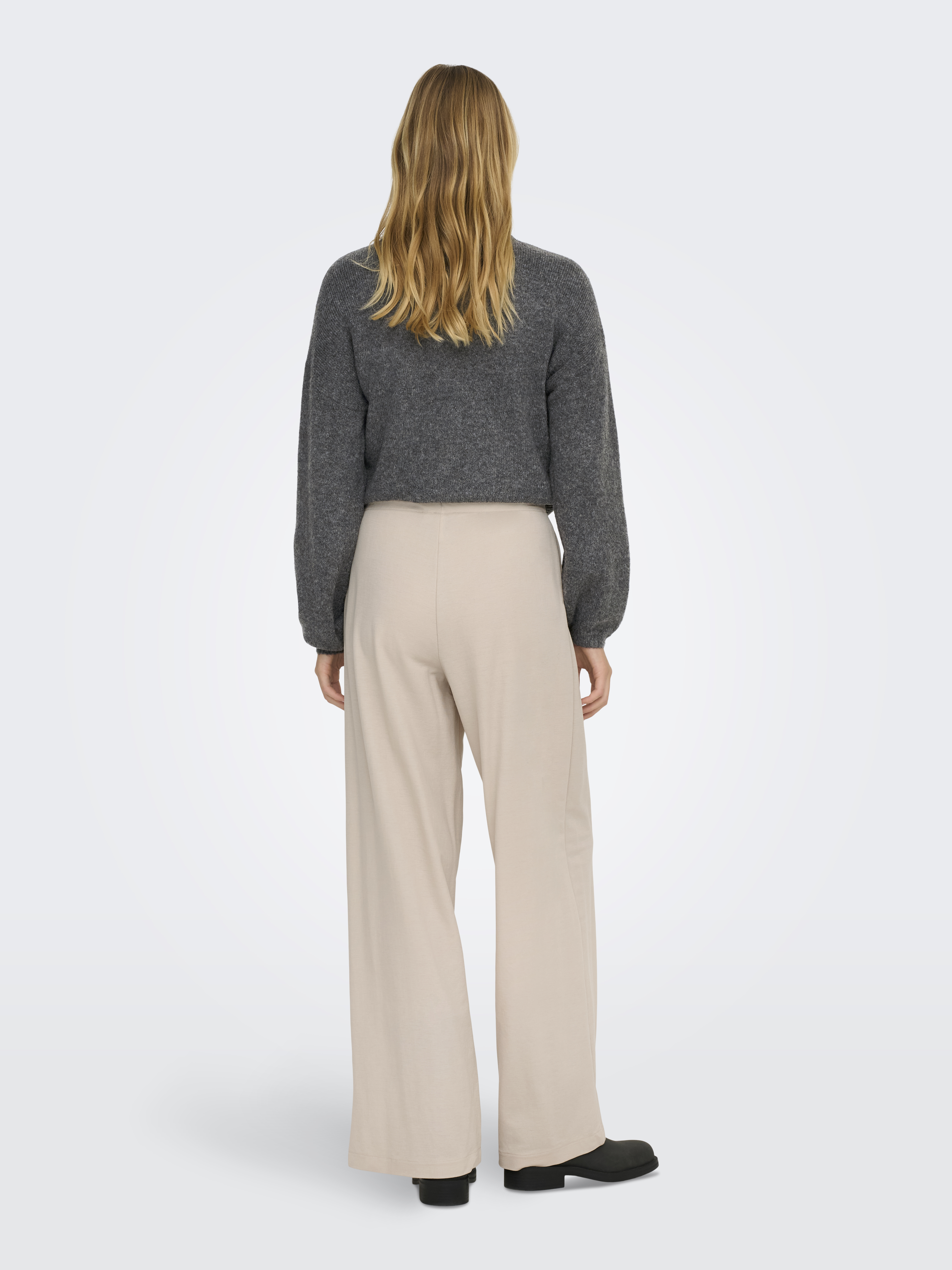 ONLSAKURA LOOSE PULL UP PANTS WVN