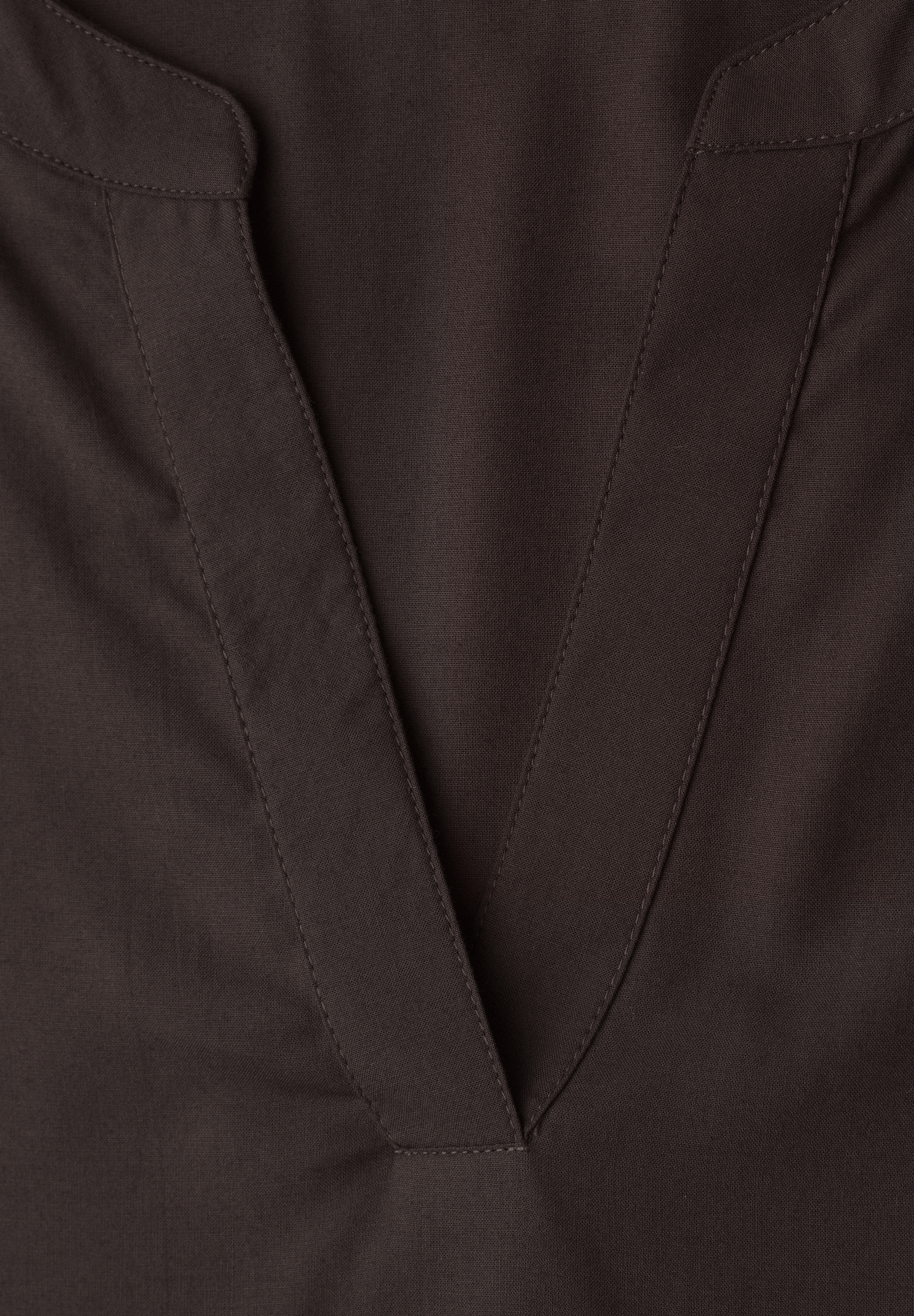 Kurzarm Bluse mit Turn-Up