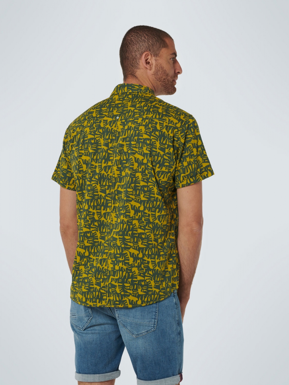 Shirt Short Sleeve Allover Printed