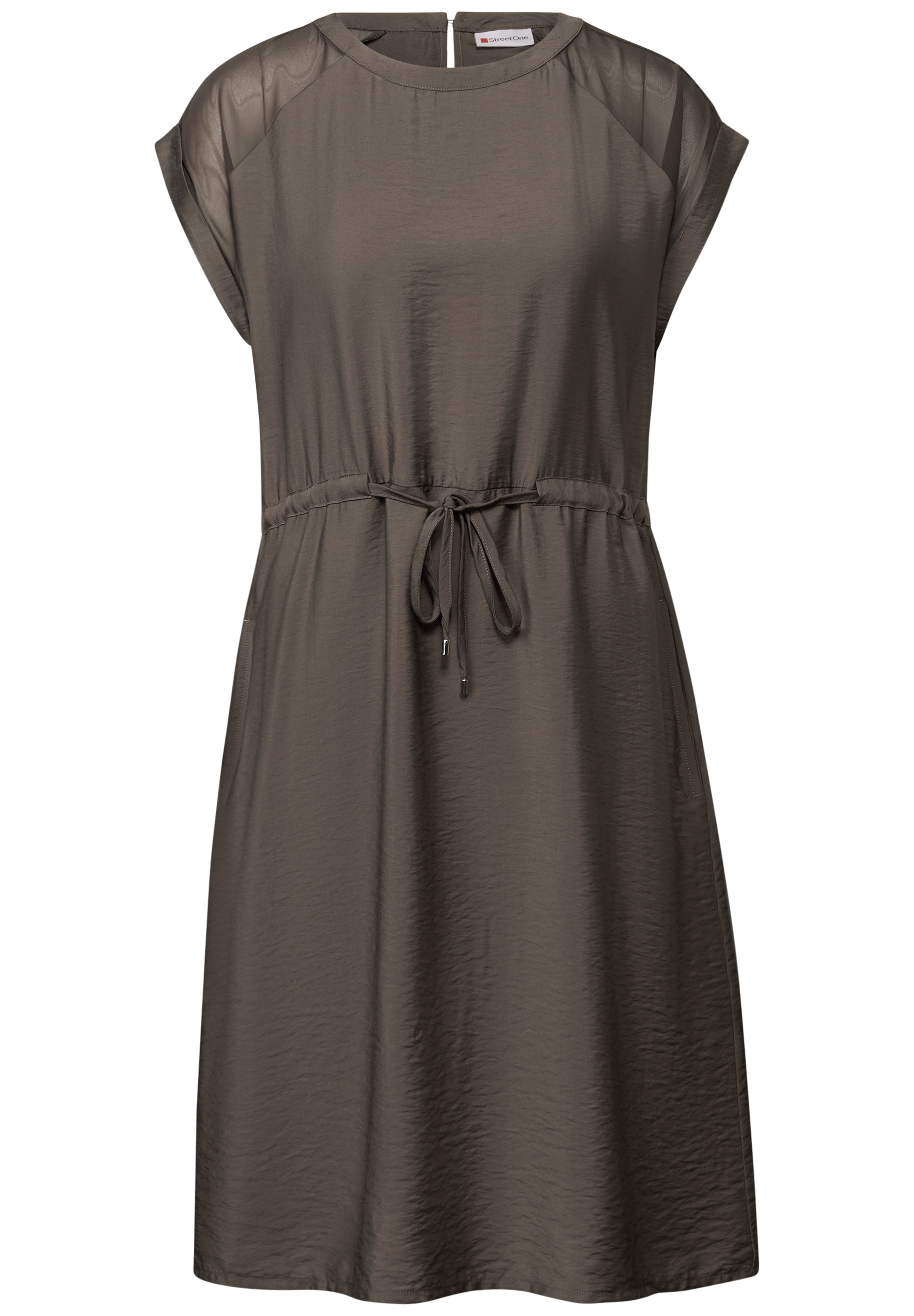 Kleid mit Mesh-Details