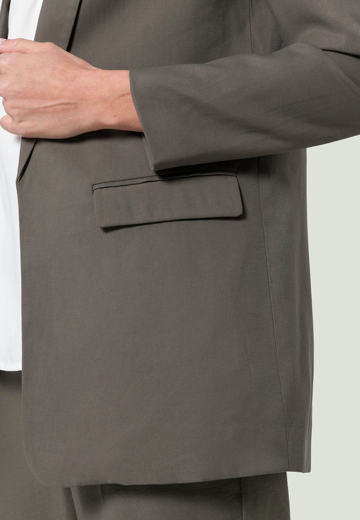 Blazer mit Klappentaschen