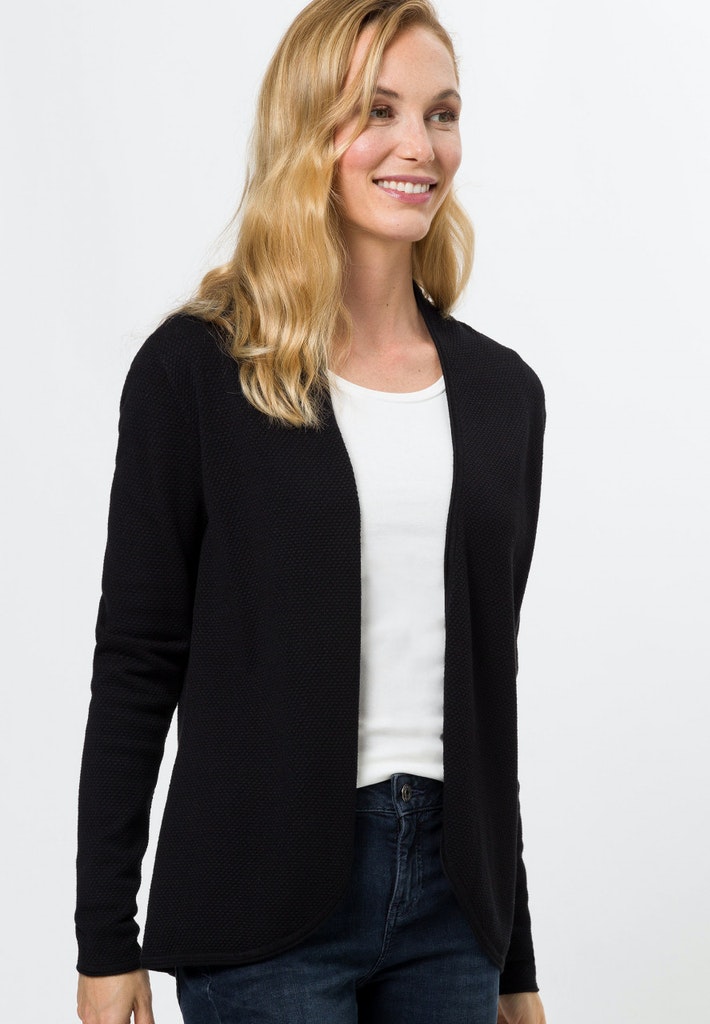 Strickjacke offener Style