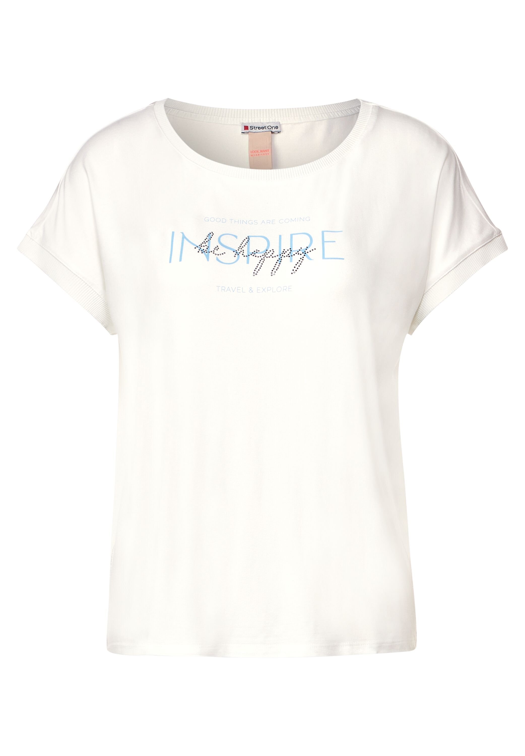 T-Shirt mit Wording