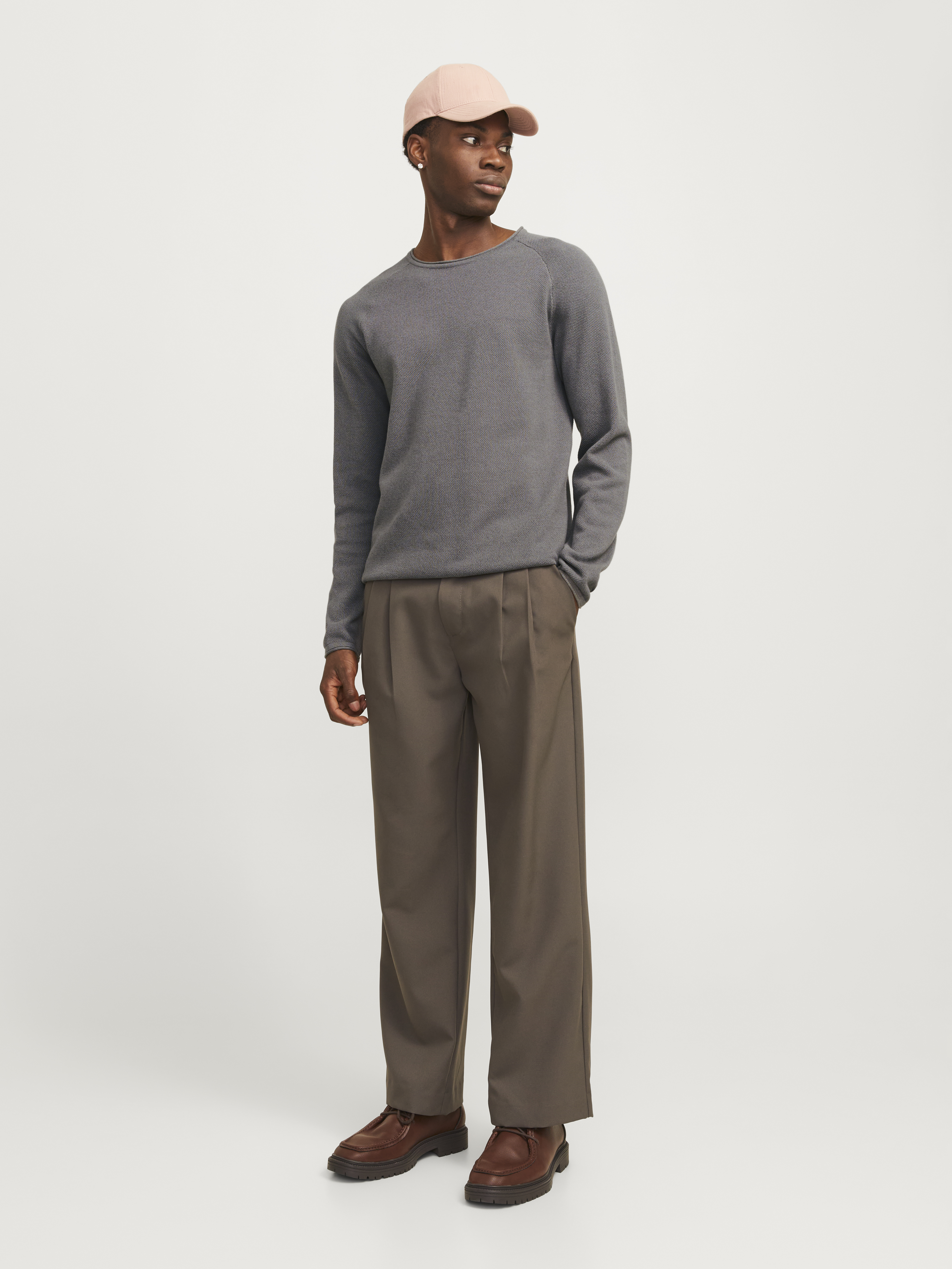 JJEHILL KNIT CREW NECK NOOS
