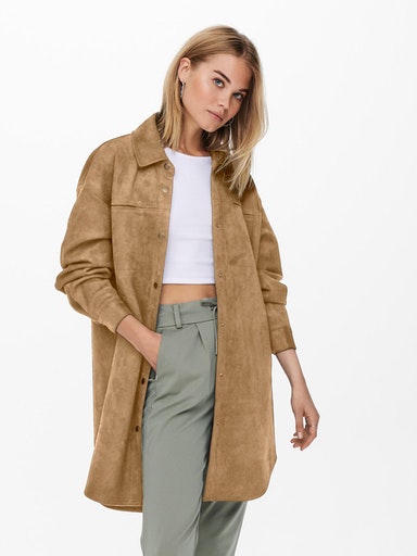ONLJULIA FAUX SUEDE SHACKET CC  OTW