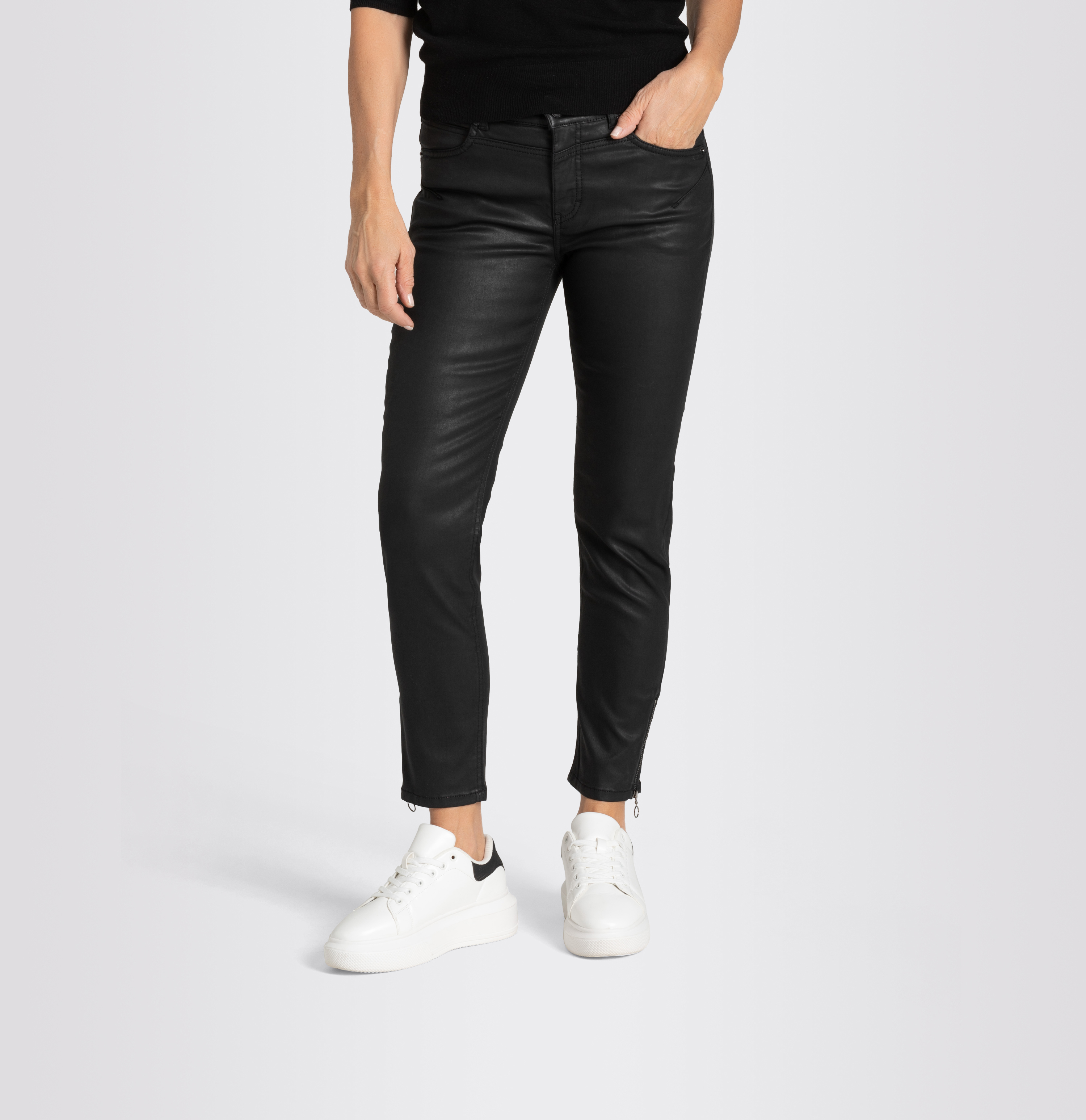MAC JEANS - RICH SLIM, Coated cotton tencel MAC JEANS - RICH SLIM, Coated cotton tencel