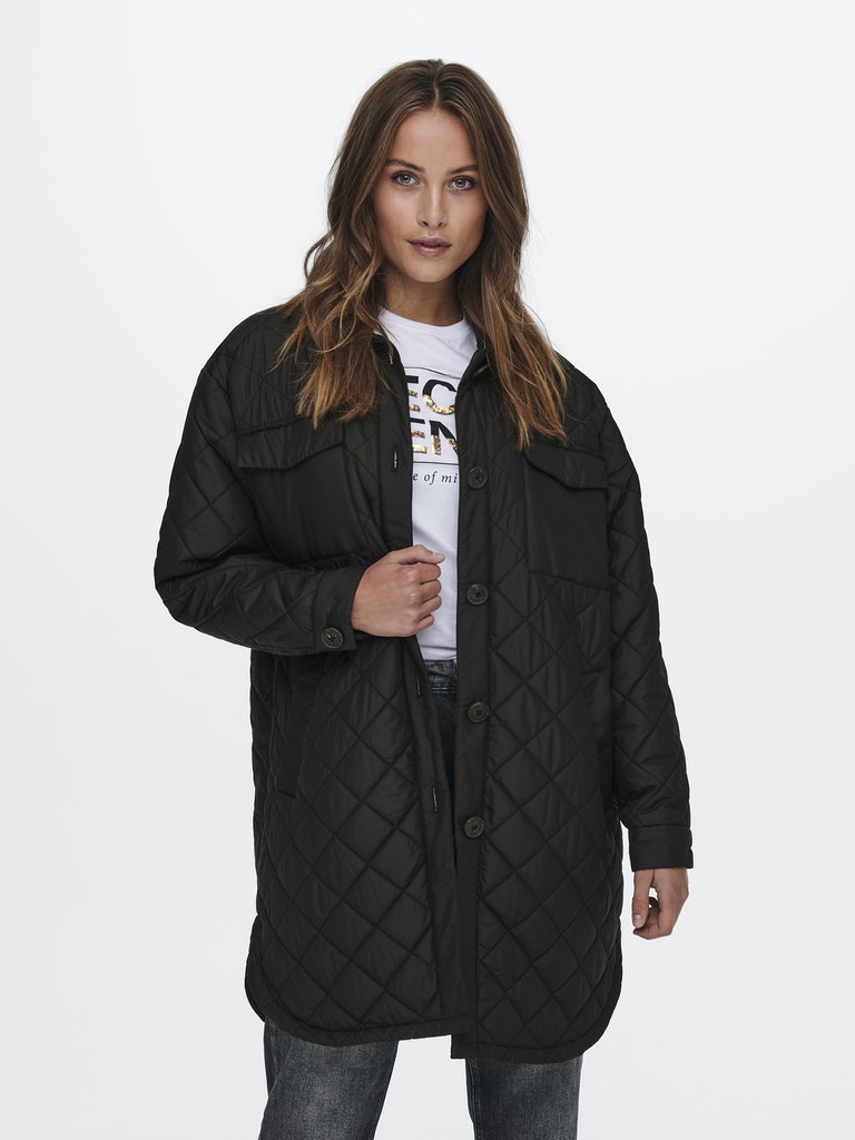 ONLTANZIA LONG QUILTED SHACKET CC OTW