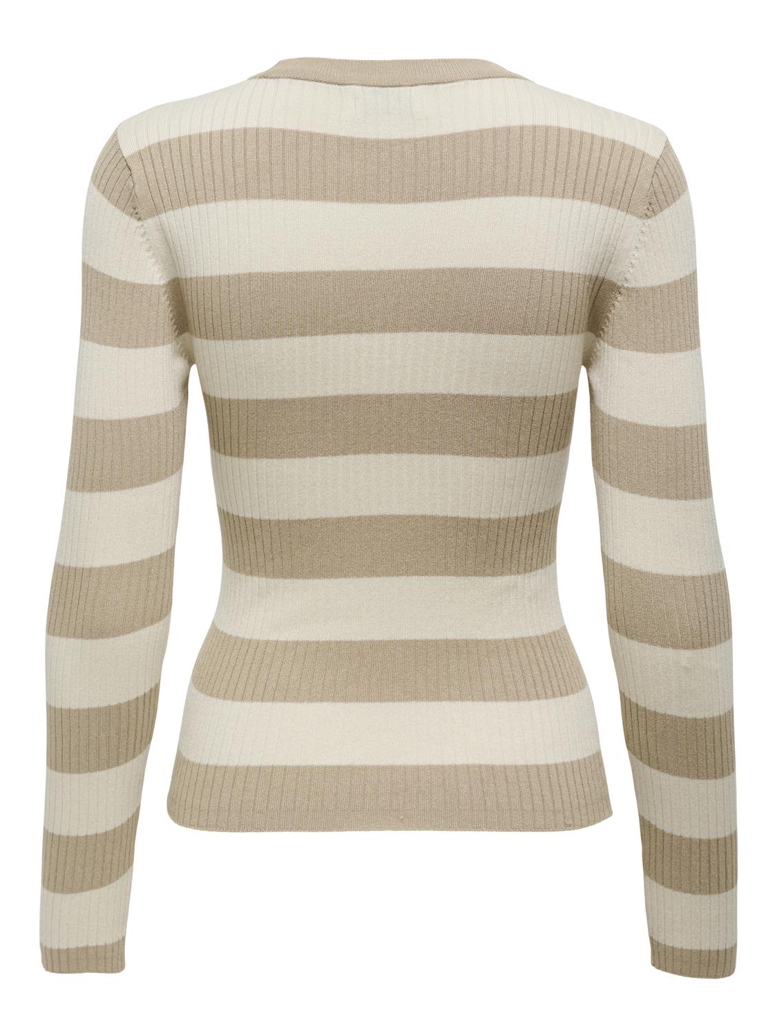 JDYPLUM L/S O-NECK PULLOVER KNT NOOS