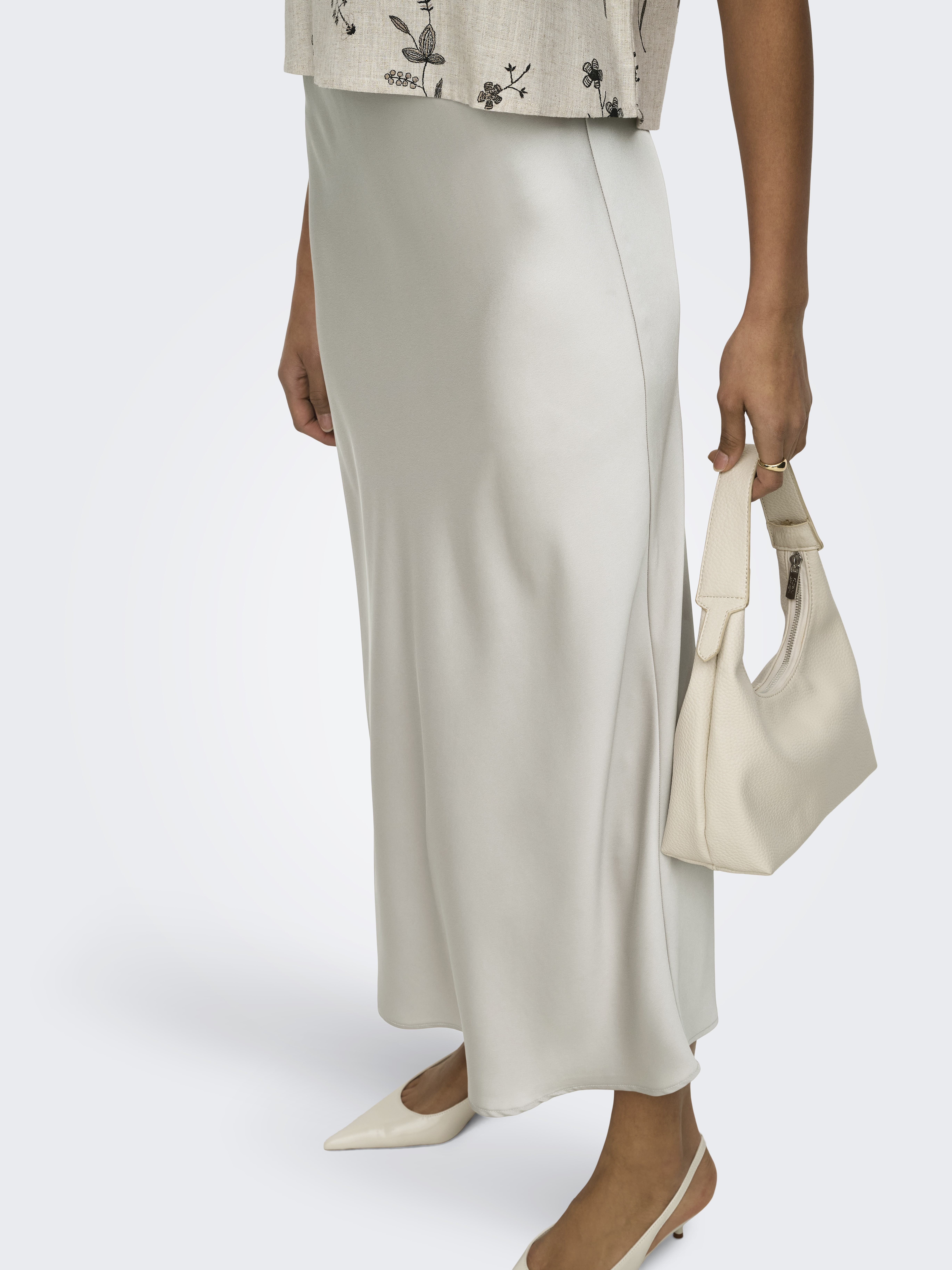 ONLCHIGO ANKEL SATIN SKIRT WVN