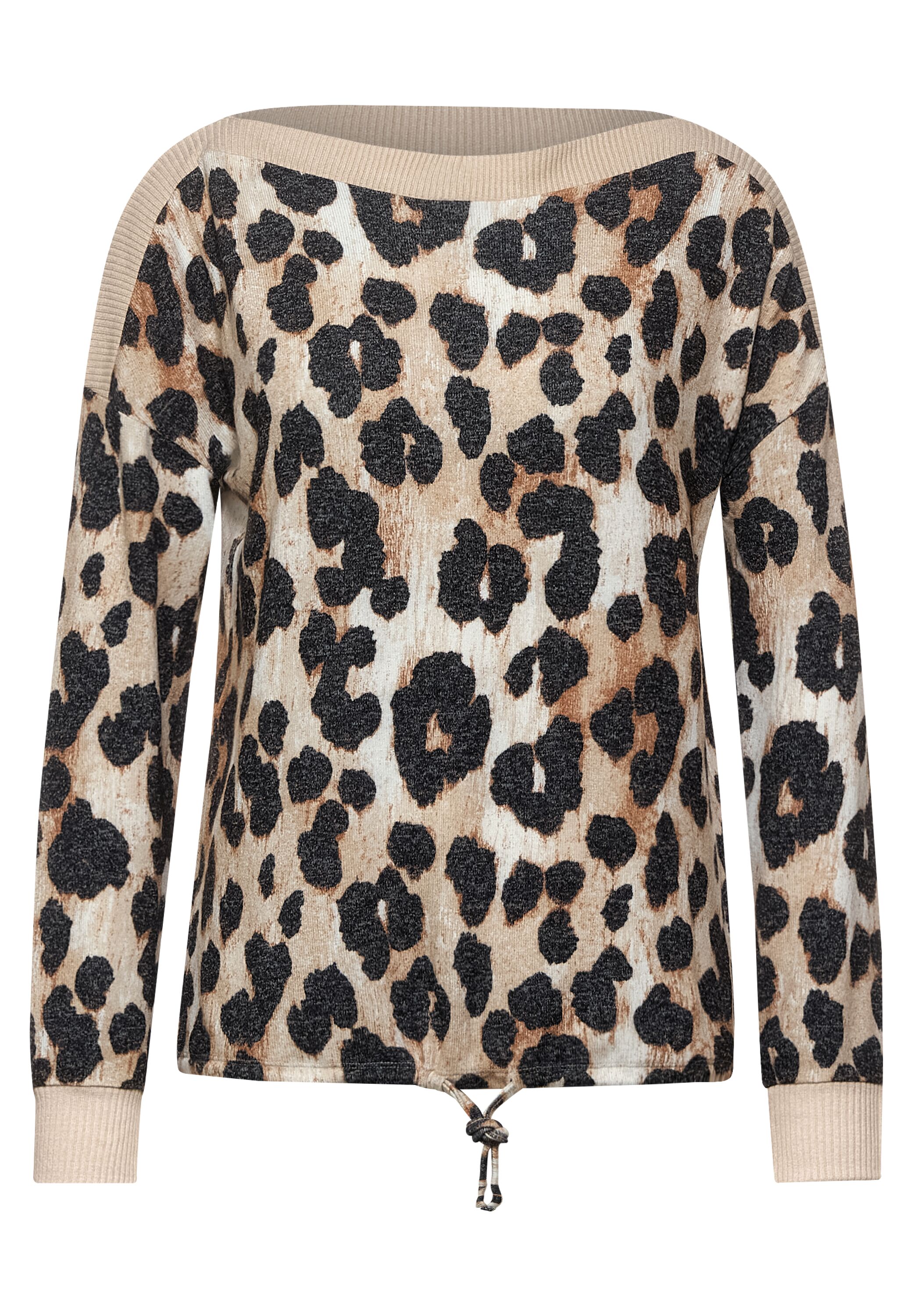 Shirt mit Leo-Print