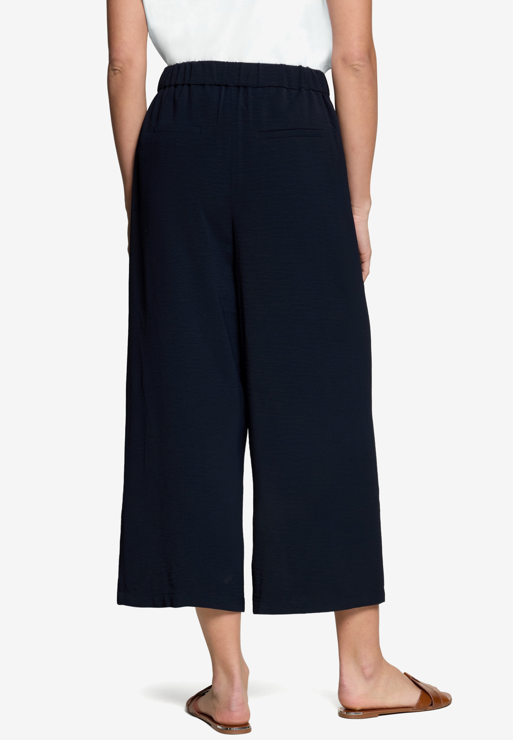 Stoffhose  7/8 Länge mit Schnalle