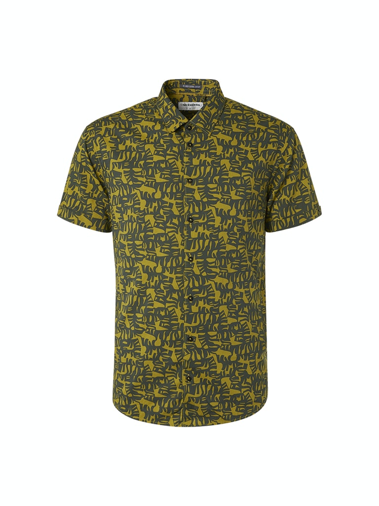 Shirt Short Sleeve Allover Printed