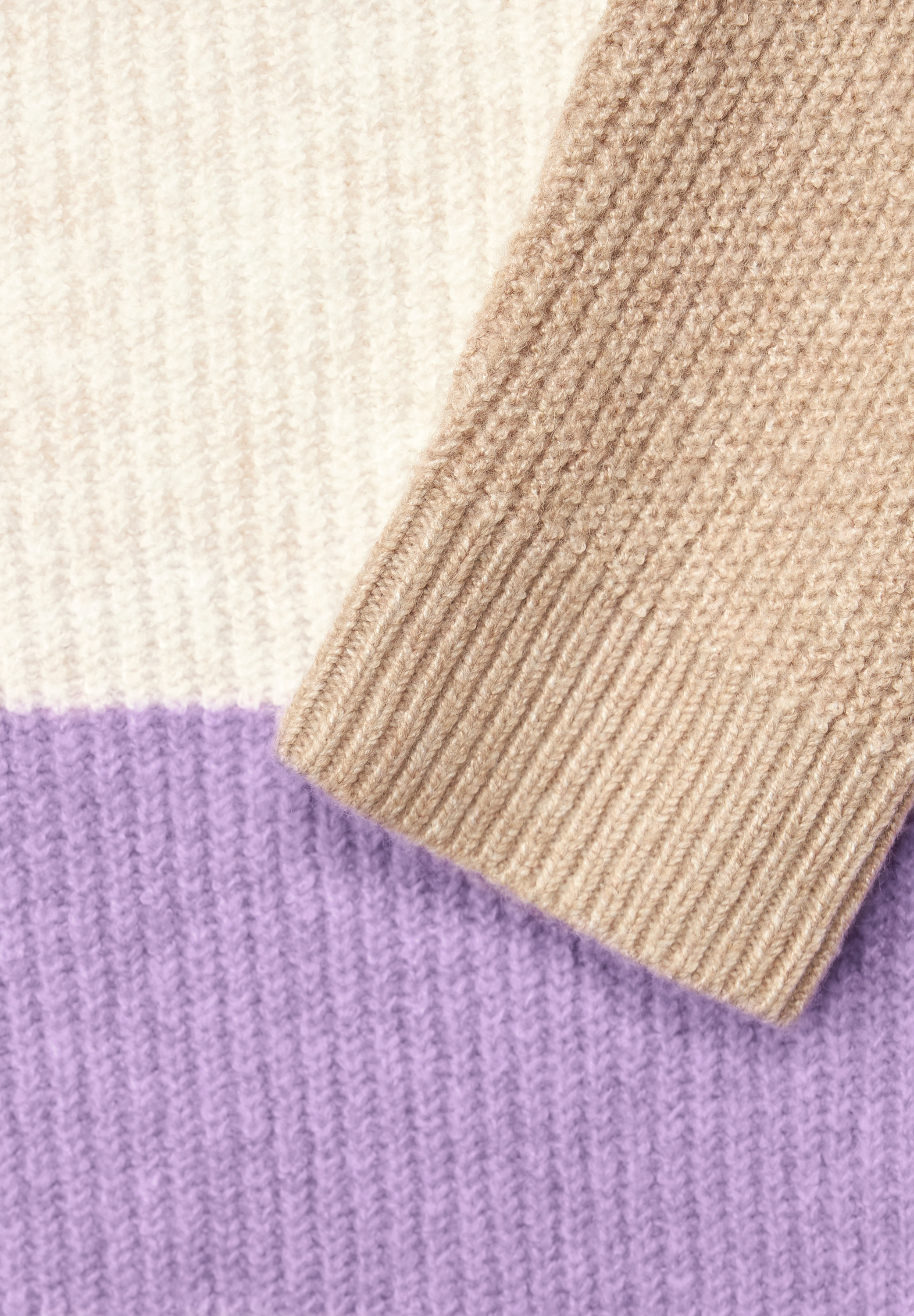 Blockstreifen Pullover