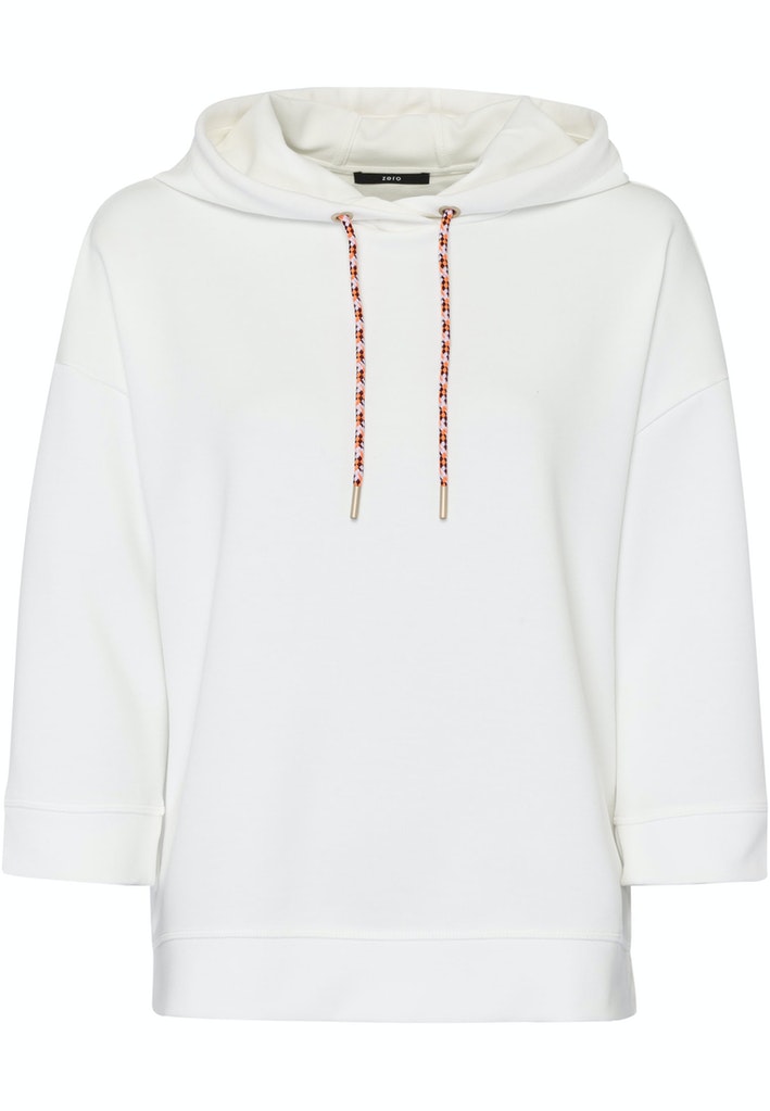 Sweatshirt mit farbigen Kordeln