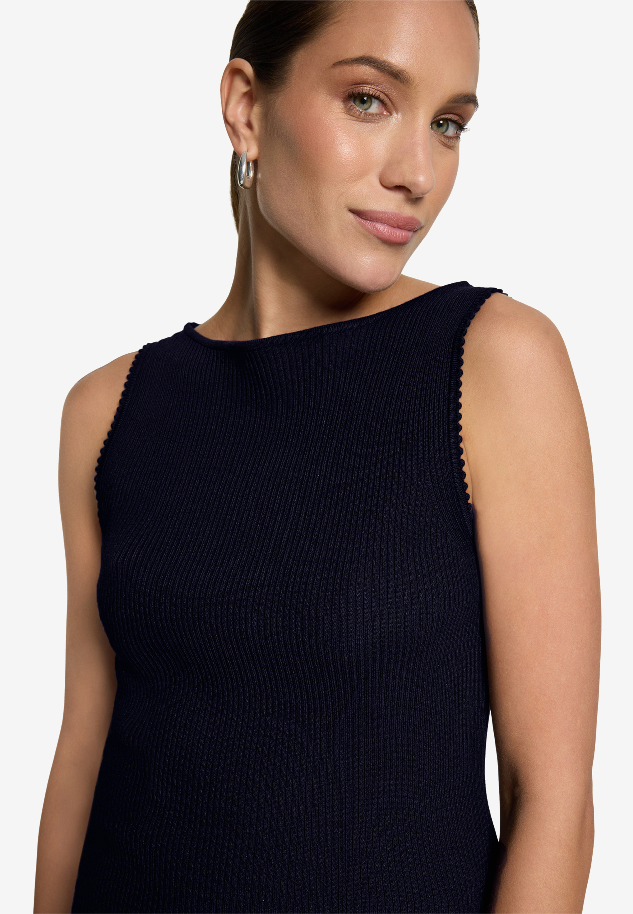 Stricktop  mit U-Boot Ausschnitt