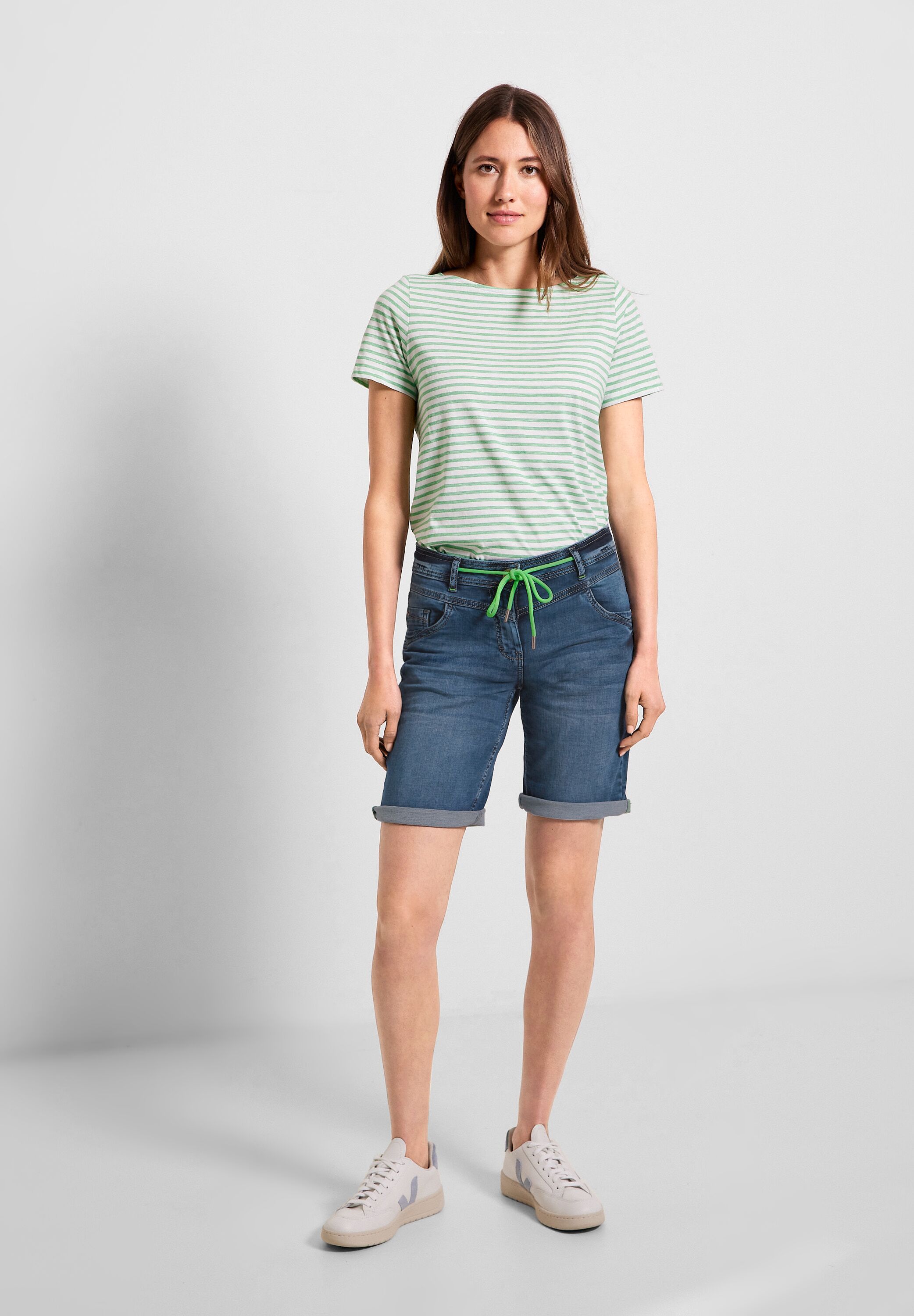 Loose Fit Jeansshorts