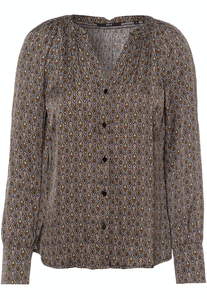 Bluse mit Druck