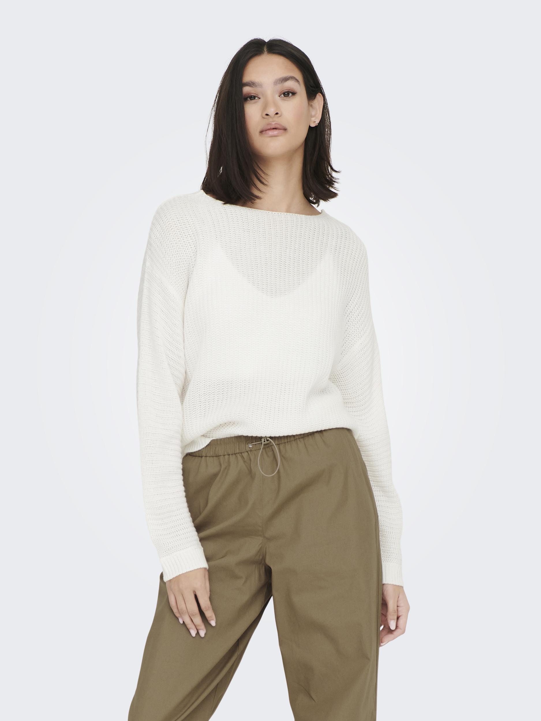 JDYJUSTY MAYA L/S REVS. PULLOVER KNT