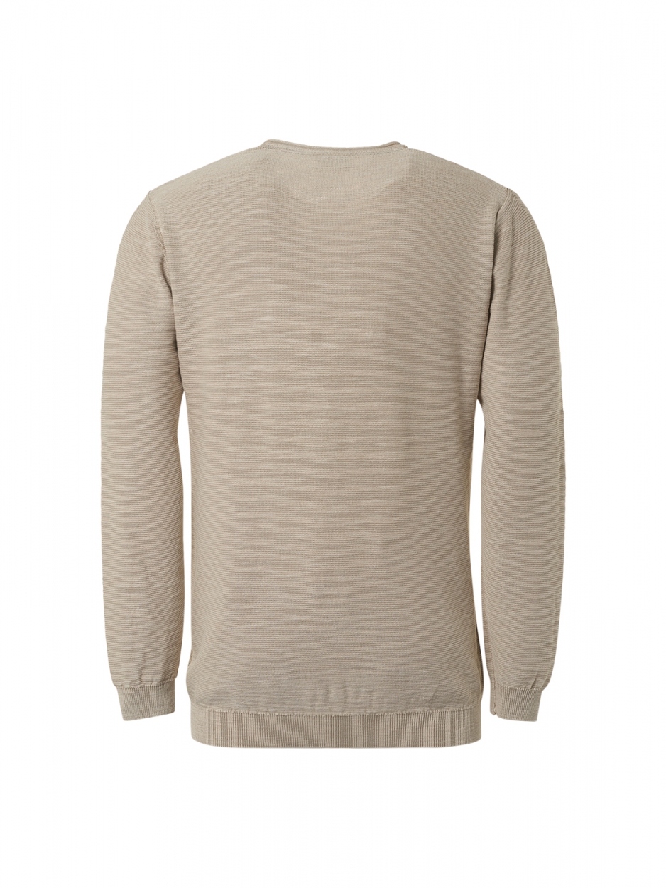 Pullover Crewneck Relief Garment Dyed + Stone Washed
