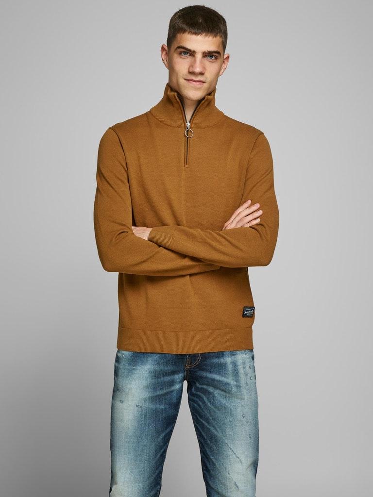 JORELI KNIT HIGH NECK ZIP