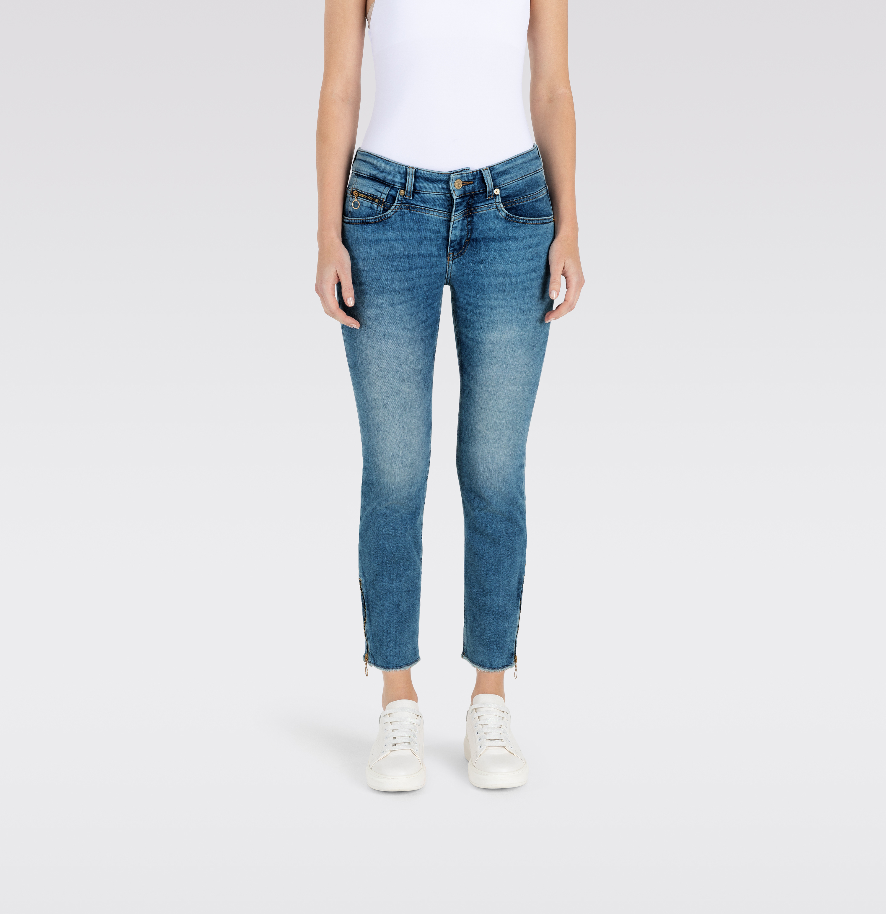 MAC JEANS - RICH SLIM, Light authentic denim