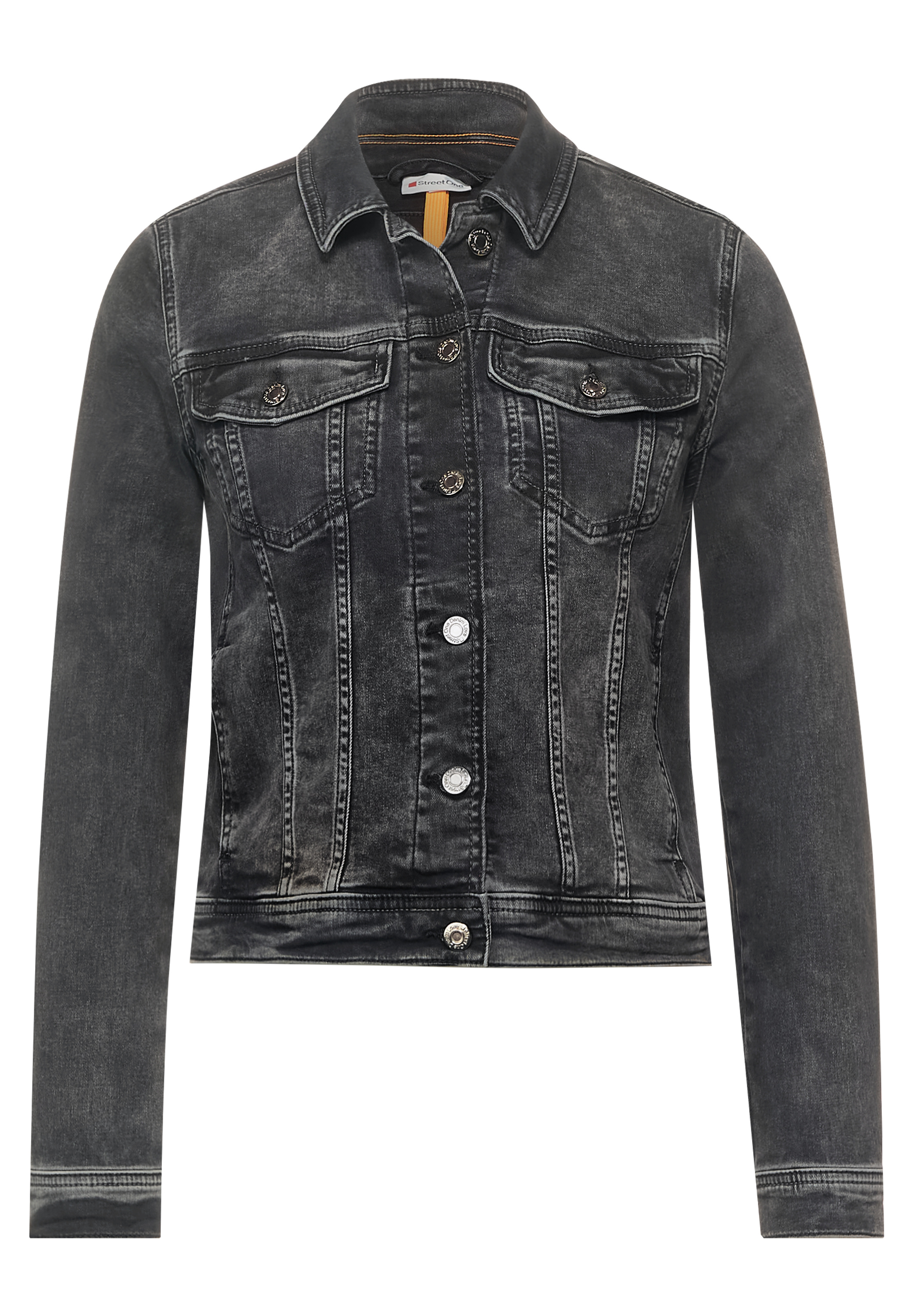 Jeansjacke in Schwarz
