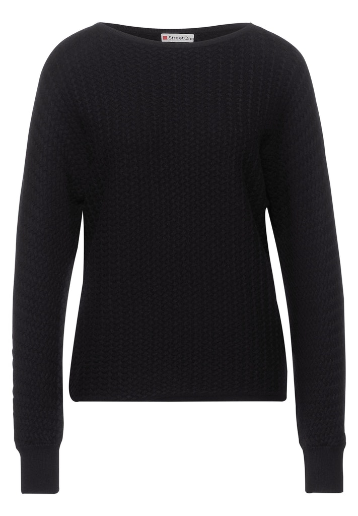 Pullover mit Struktur