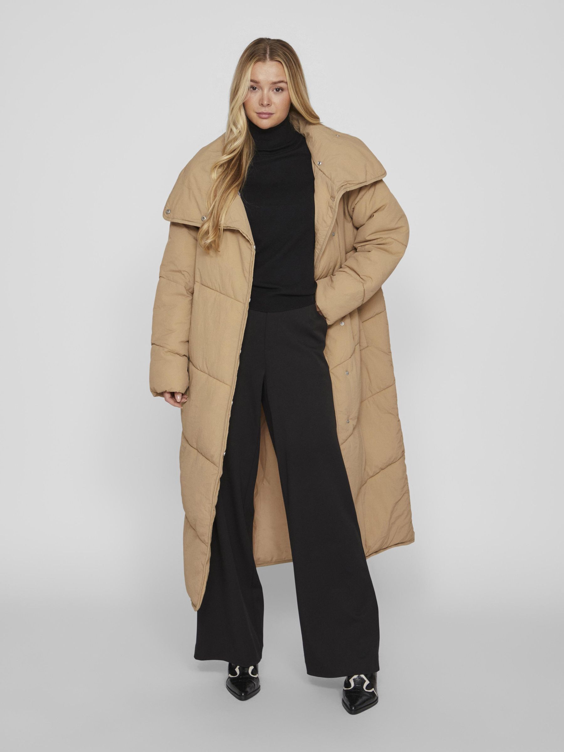 VILOUISA L/S NEW PADDED LONG COAT/PB