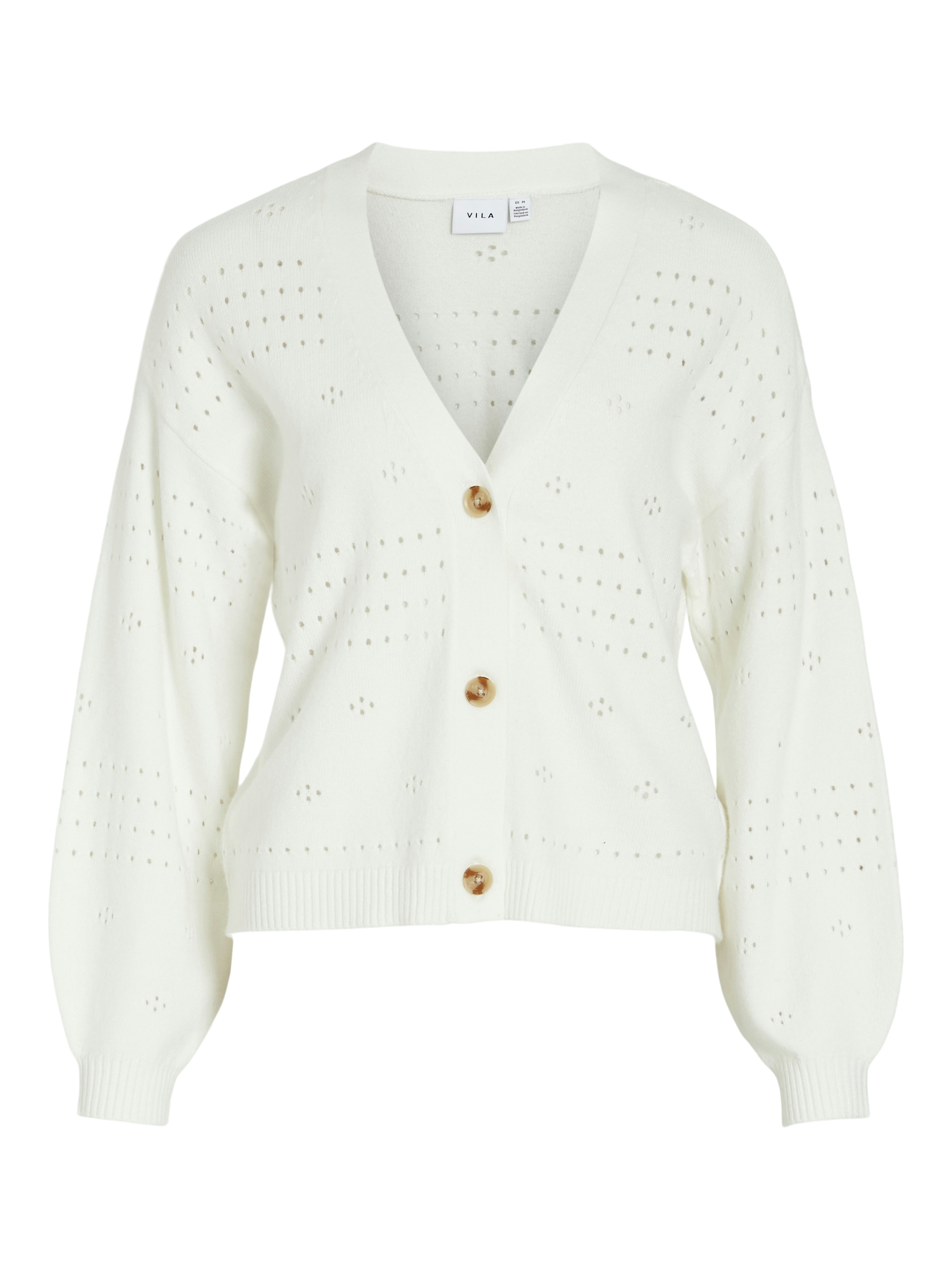 VIRIL V-NECK L/S KNIT CARDIGAN - NOOS
