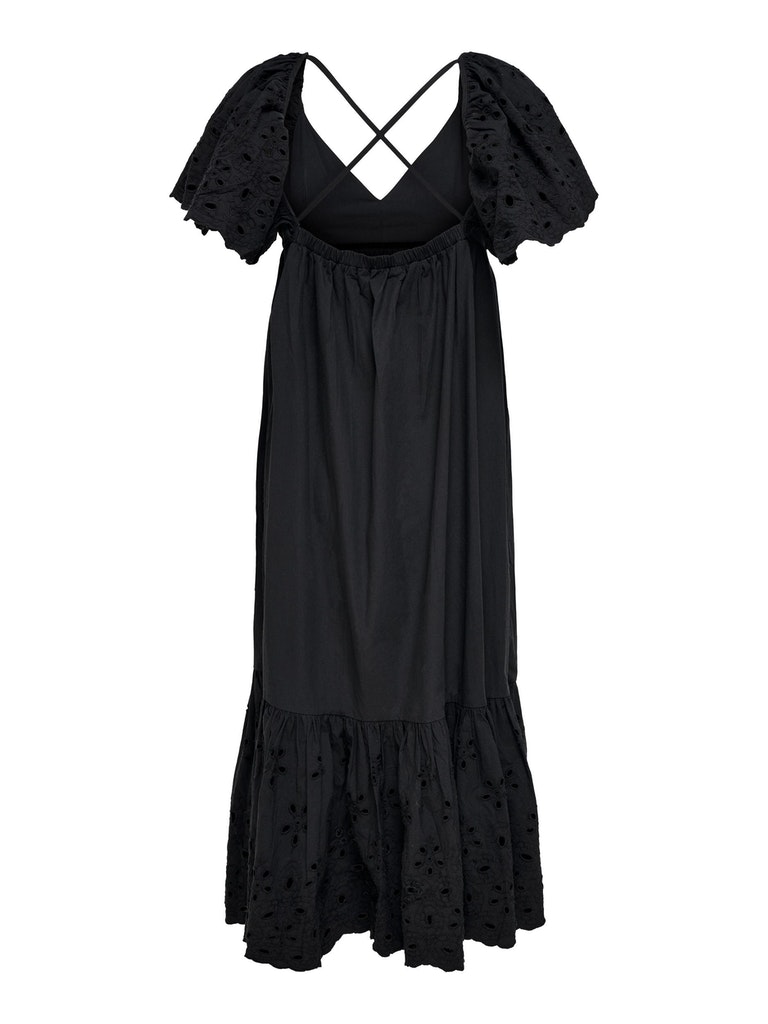 ONLDETTA S/S V-NECK MIDI DRESS WVN