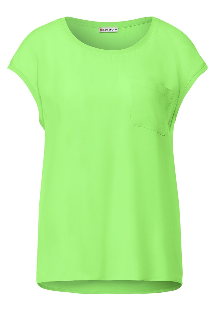 T-Shirt mit Brusttasche