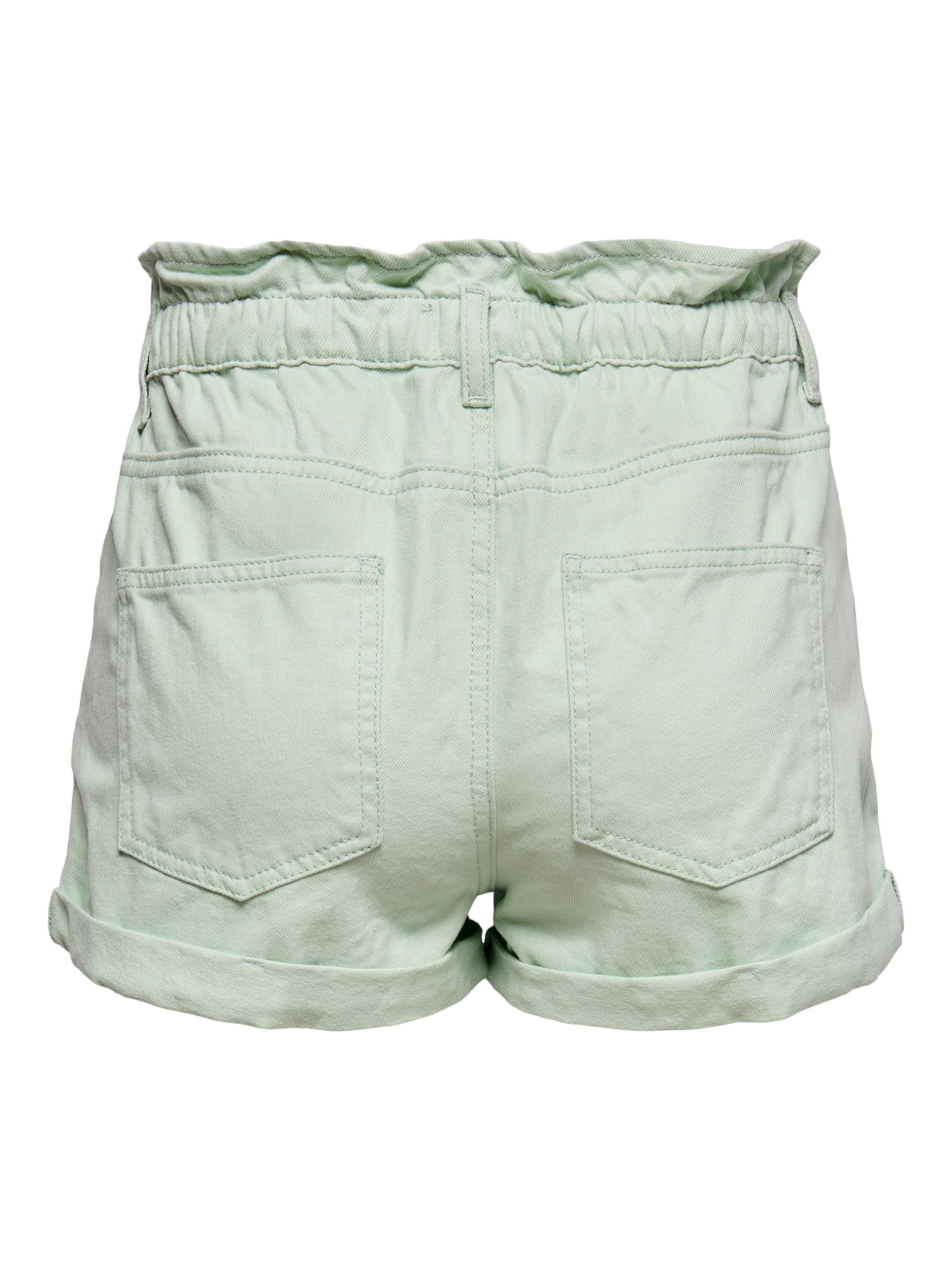ONLCUBA LIFE PAPERBAG COLOR SHORTS PNT