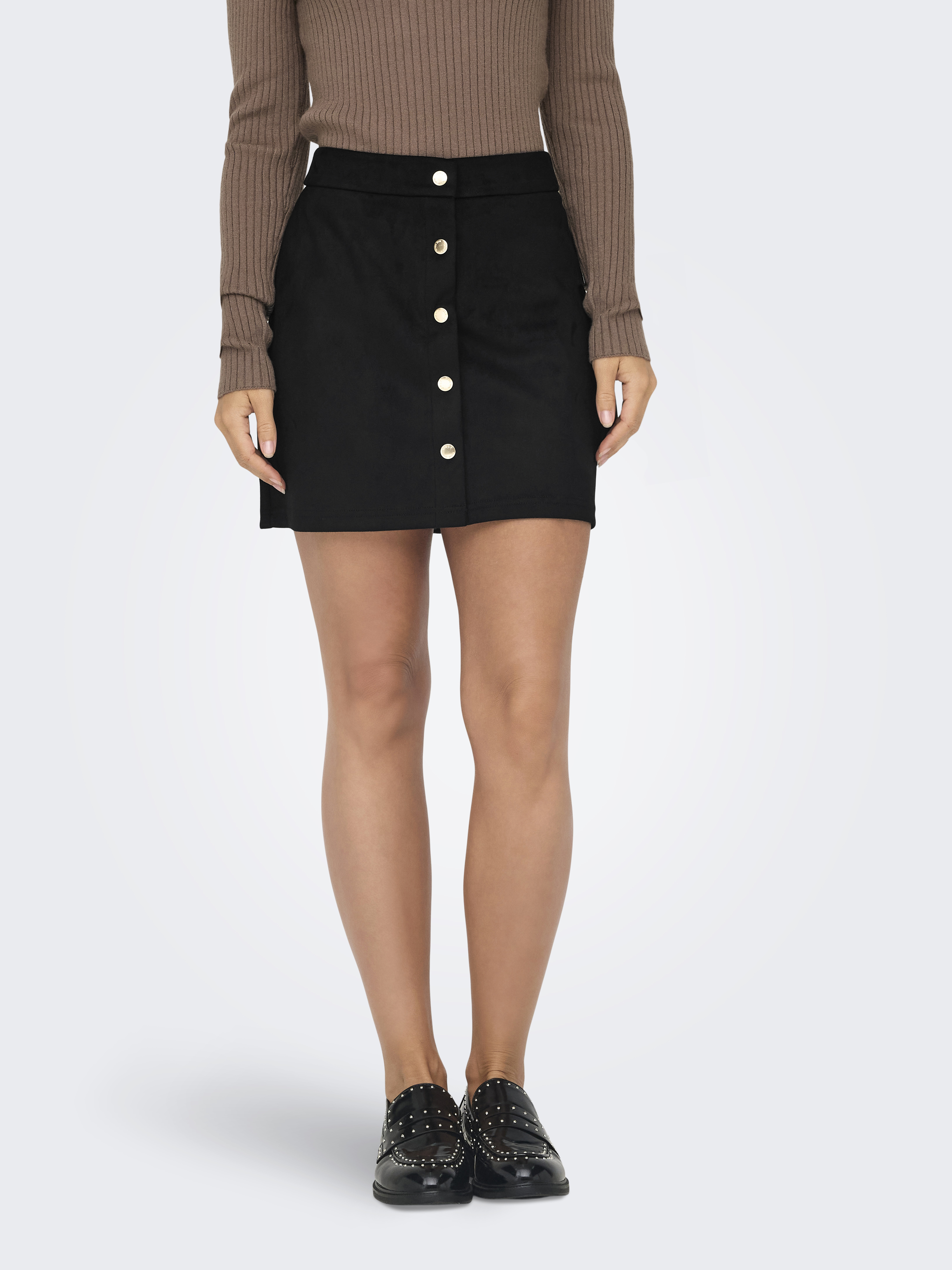 ONLANGALINE HW FAUX SUEDE SKIRT CC PNT