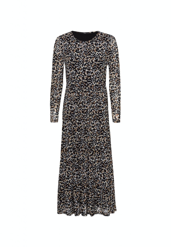 Maxikleid mit Leoprint