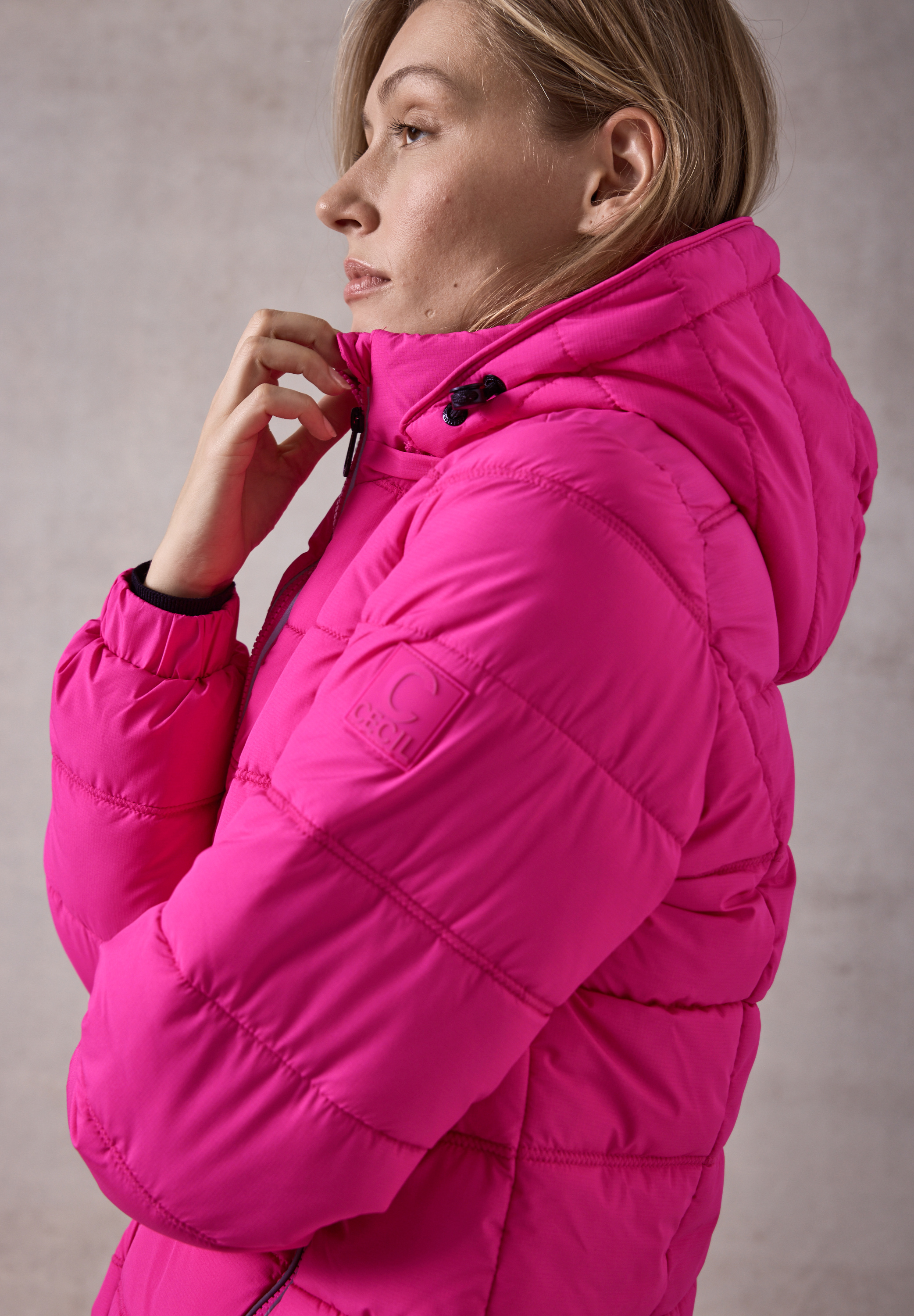 Gefütterte Jacke