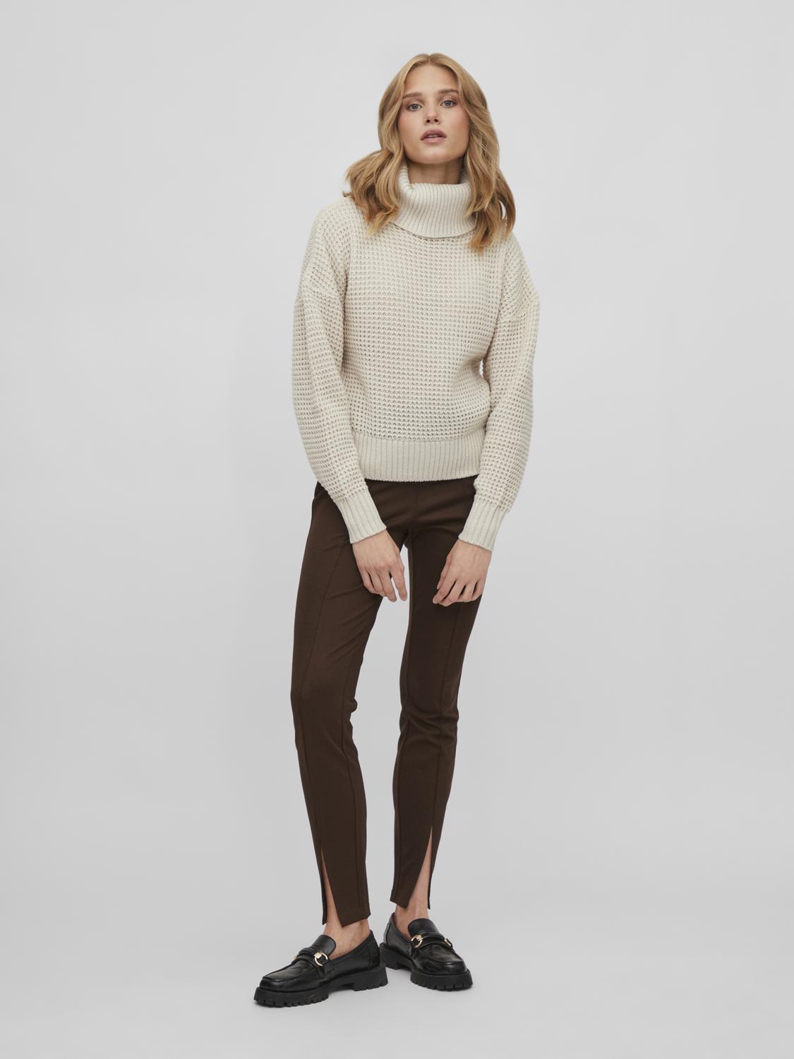 VIKILAN ROLLNECK L/S KNIT TOP/SU